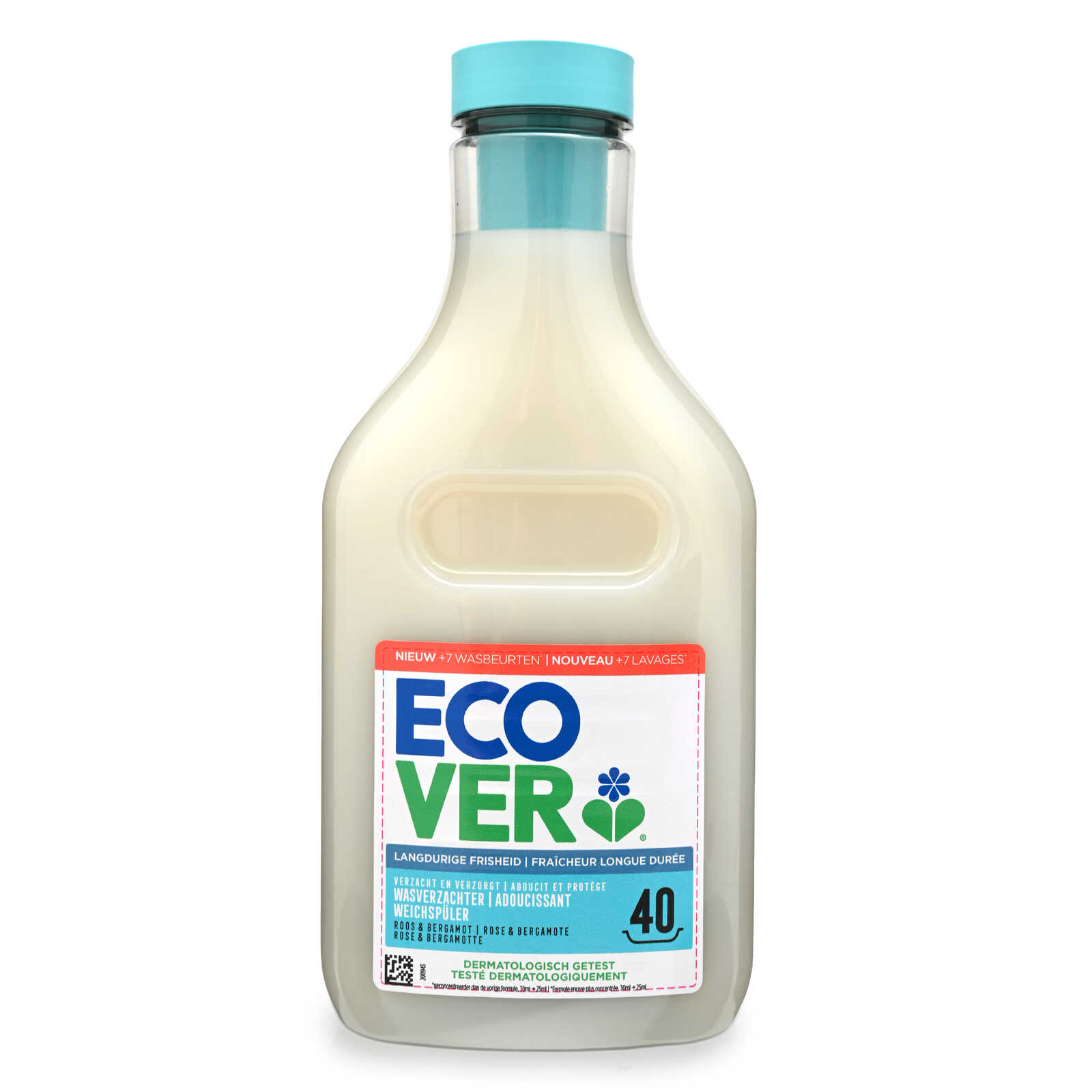 Ecover Wasverzachter | Rose&Bergamot | 40DS