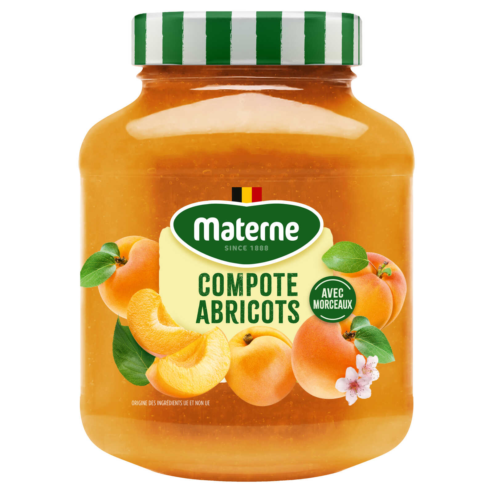 Materne Compot | Abrikozen | Bokaal