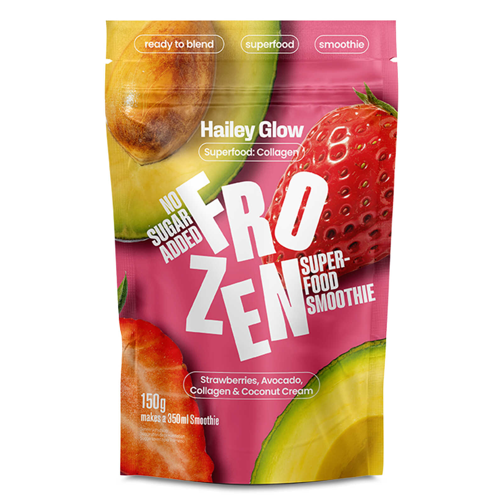 Frozen Power Ijs | Smoothie | Aardbei | Hailey