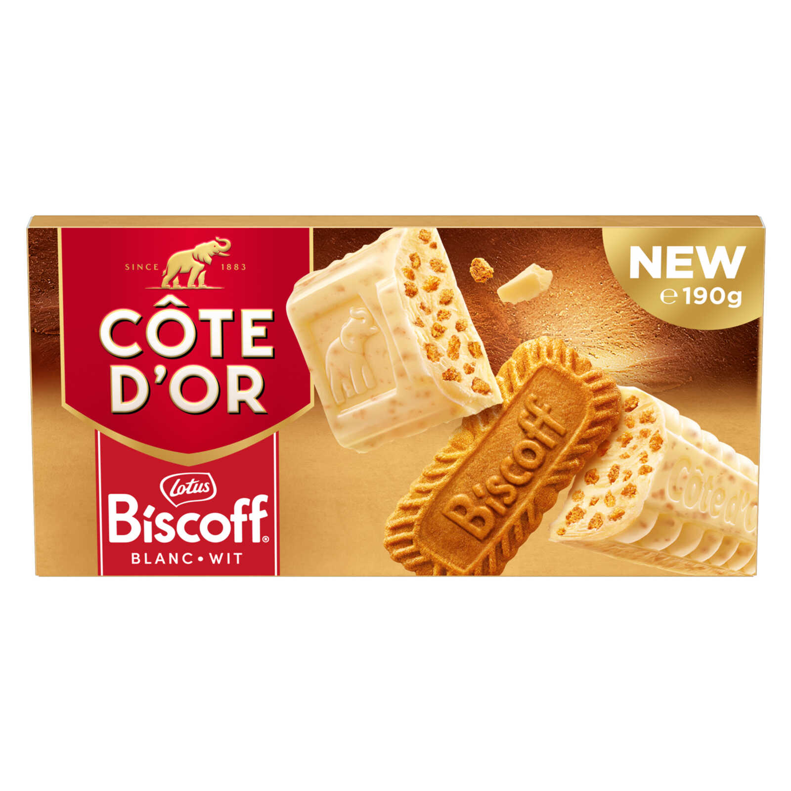 Côte d'Or Witte chocolade | Biscoff | Speculoos