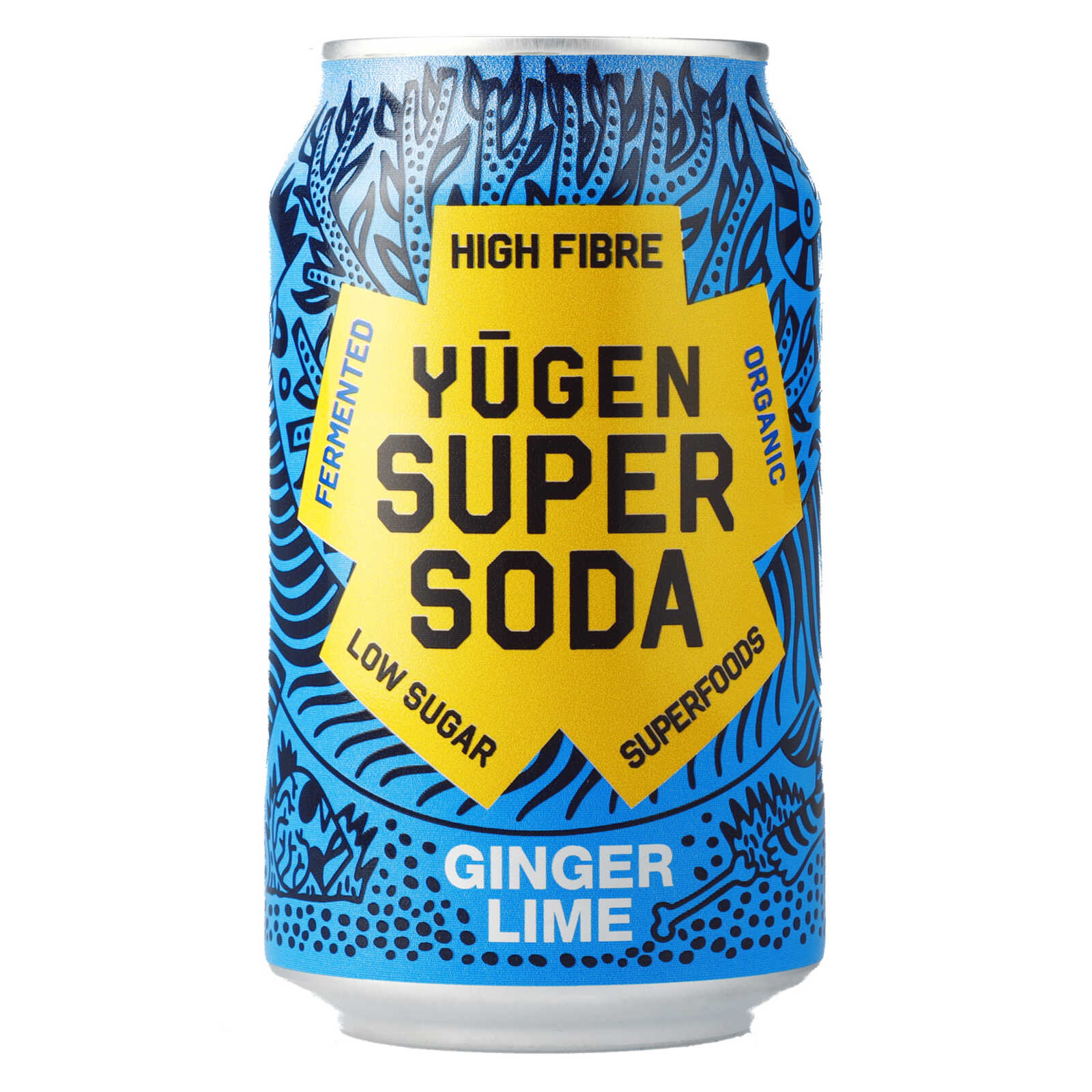 Yugen Super Soda | Ginger |Lime | Bio