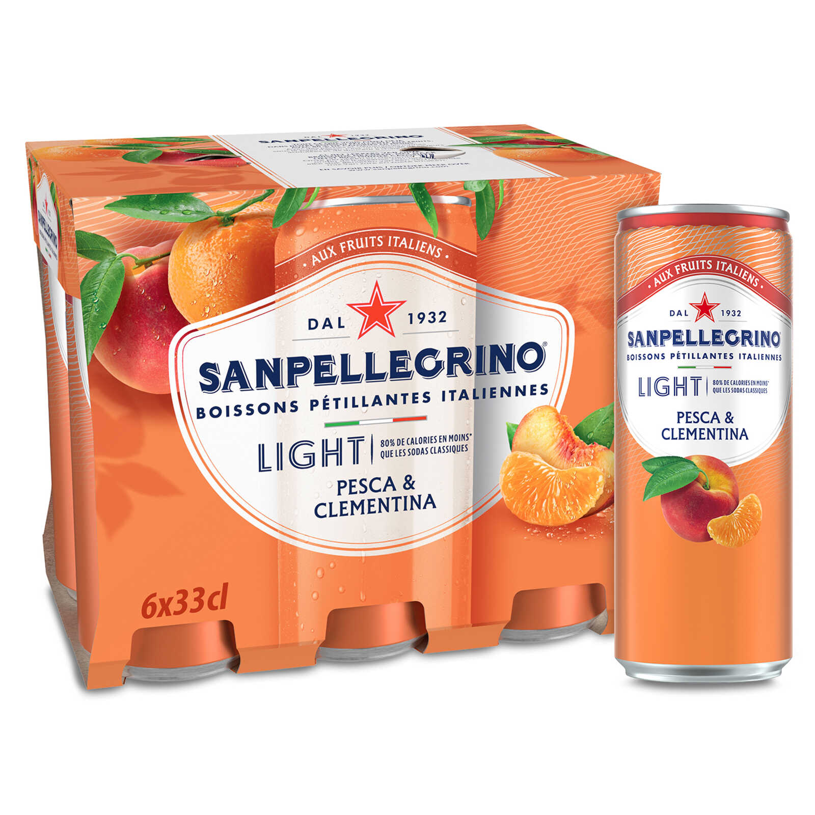 San Pellegrino Perzik clementine | Light