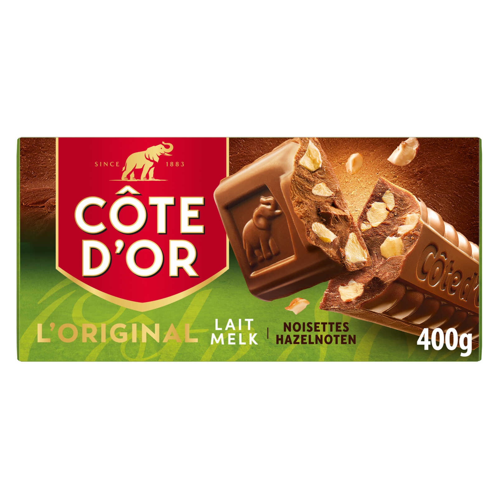 Côte d'Or Tabletten | Melkchocolade | Hazelnoten