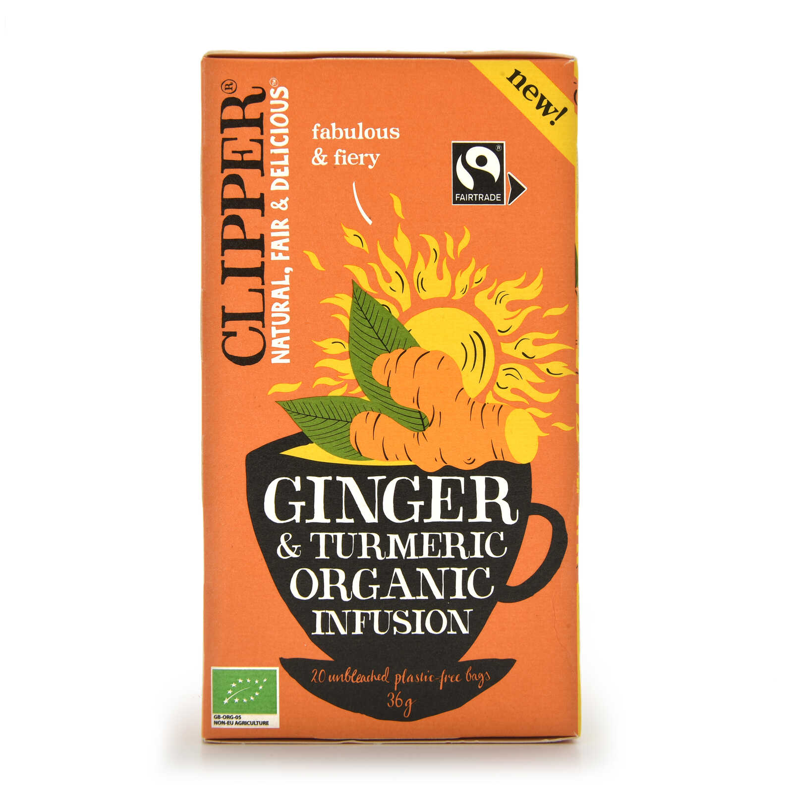 Clipper Infusie | Ginger Turmeric | Bio