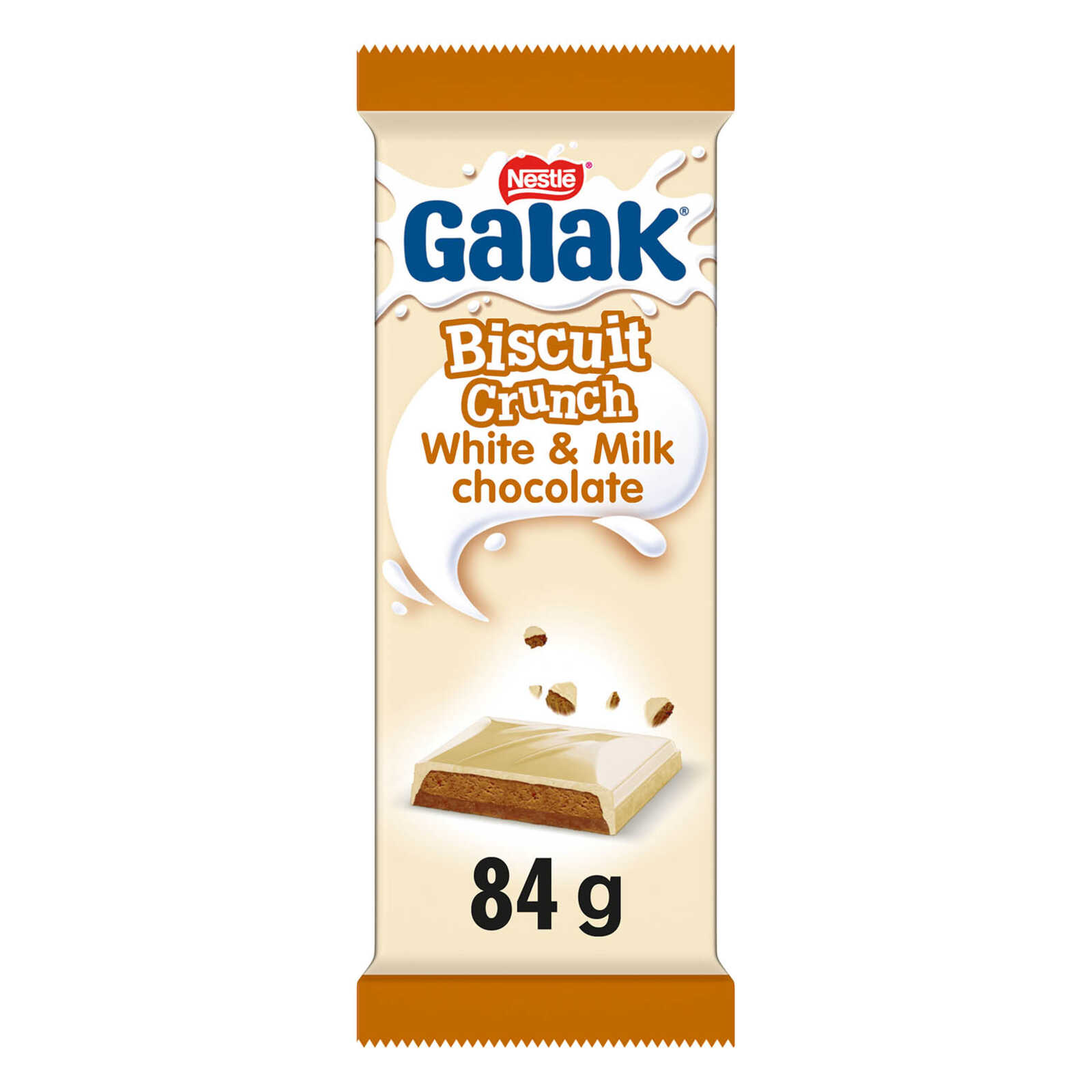 Galak Tablet| Witte Chocolade En Koekjes | Crunch