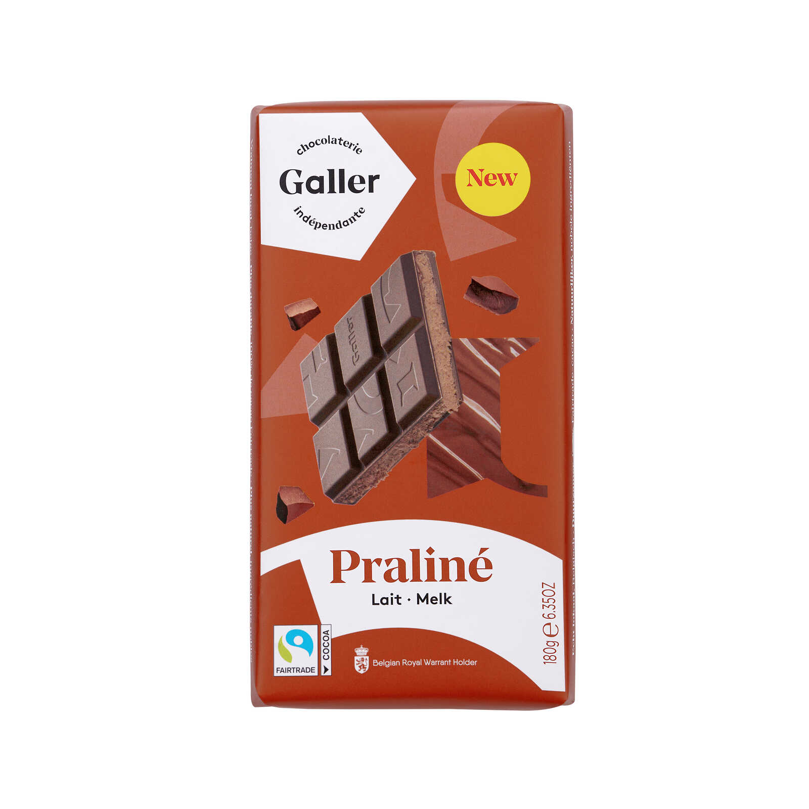 Galler Chocolade | Tablet | Melk Praliné