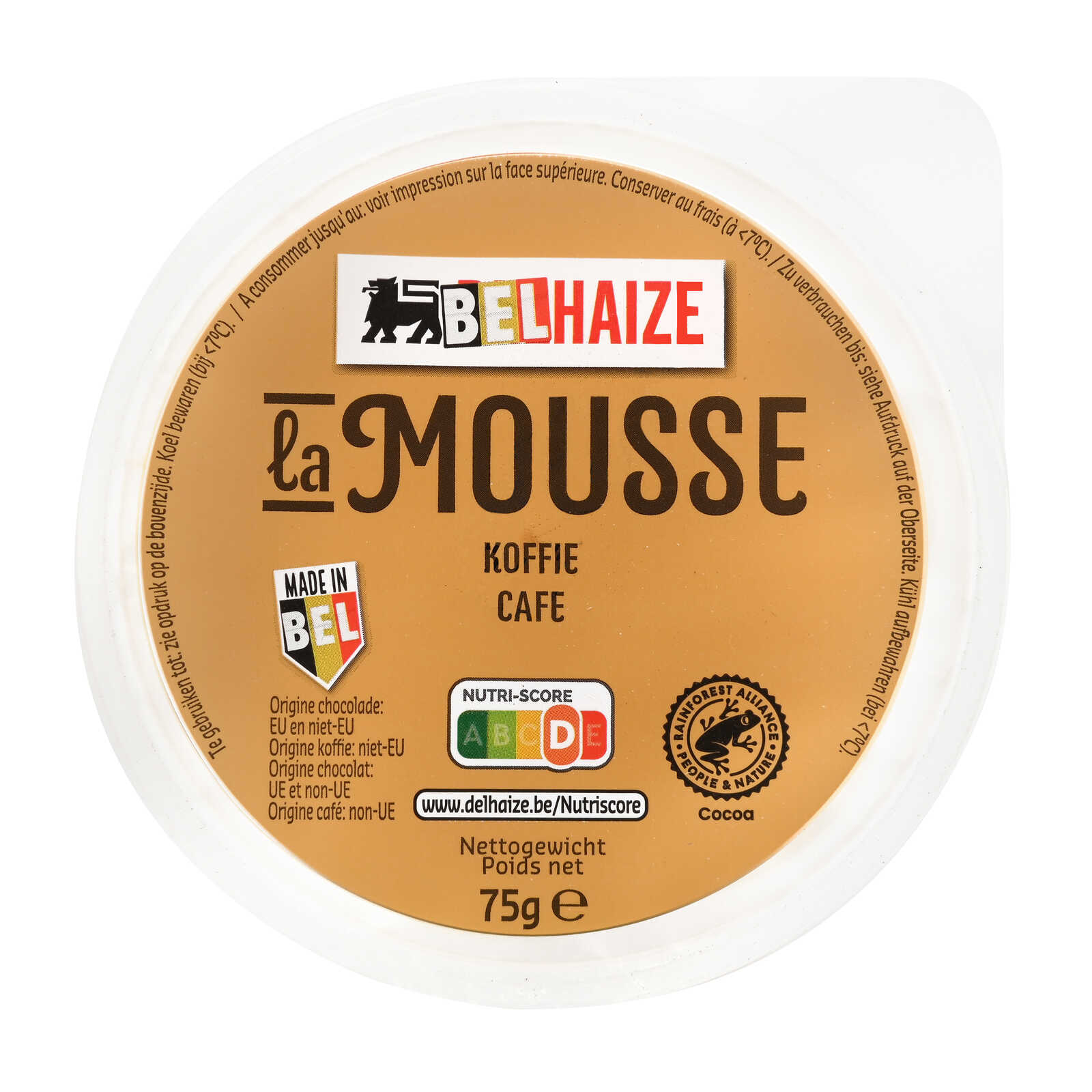 Delhaize Mousse | Koffie
