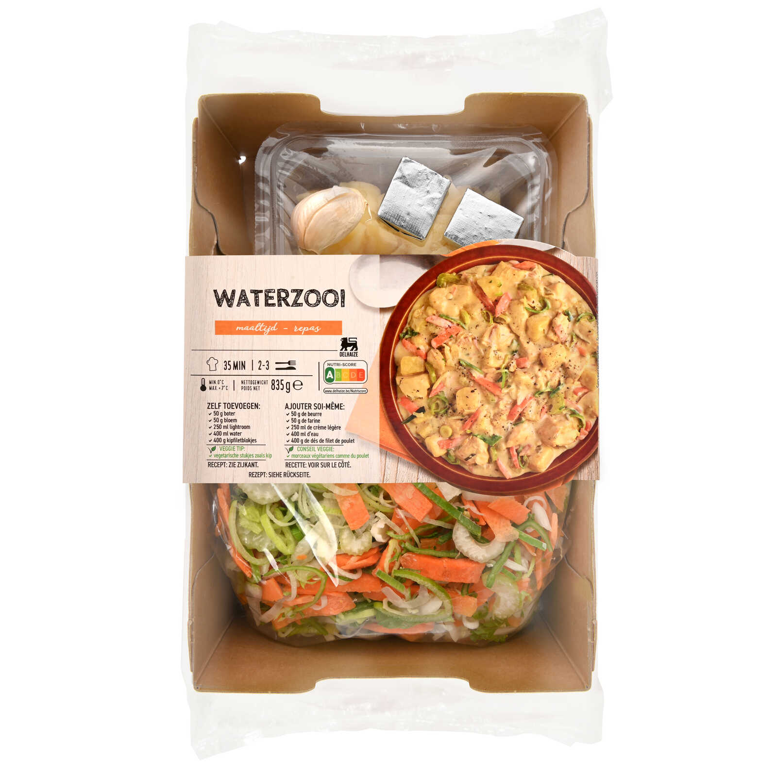 Delhaize Maaltijdbox | Versneden| Waterzooi