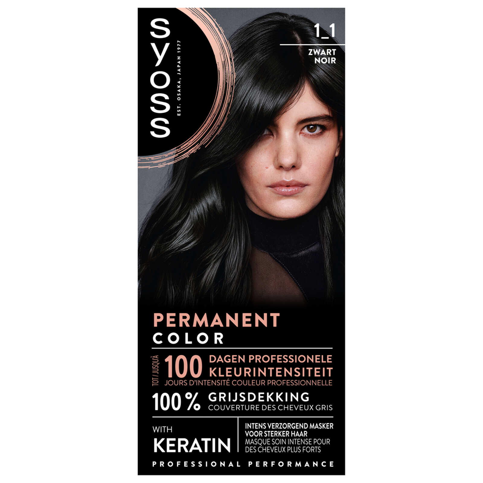 Syoss Haarkleuring | 1-1 | Zwart