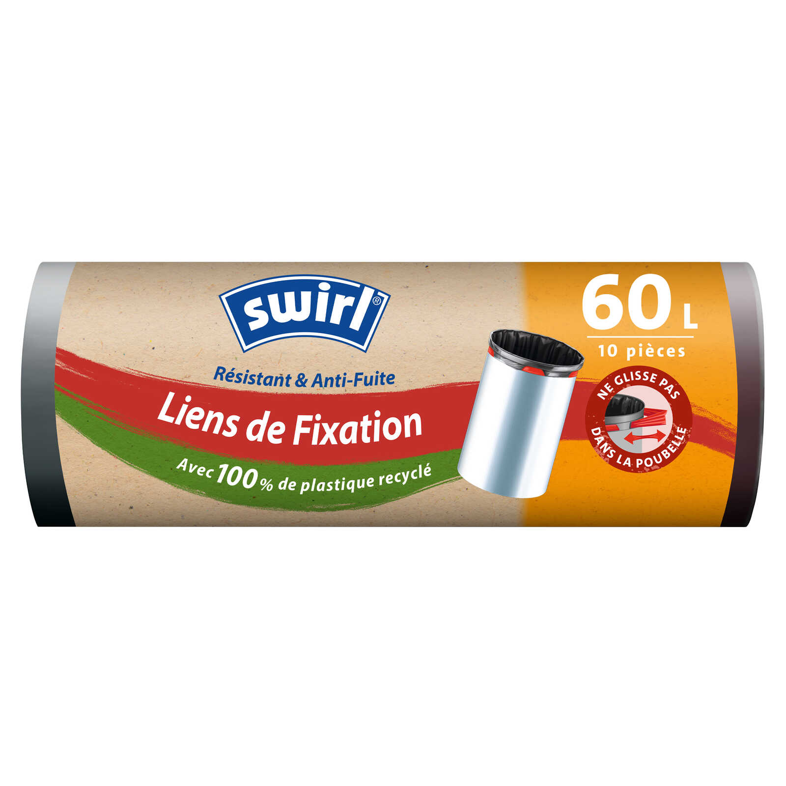 Swirl Pedaalemmerzak | Fixeerband | 10st |60L