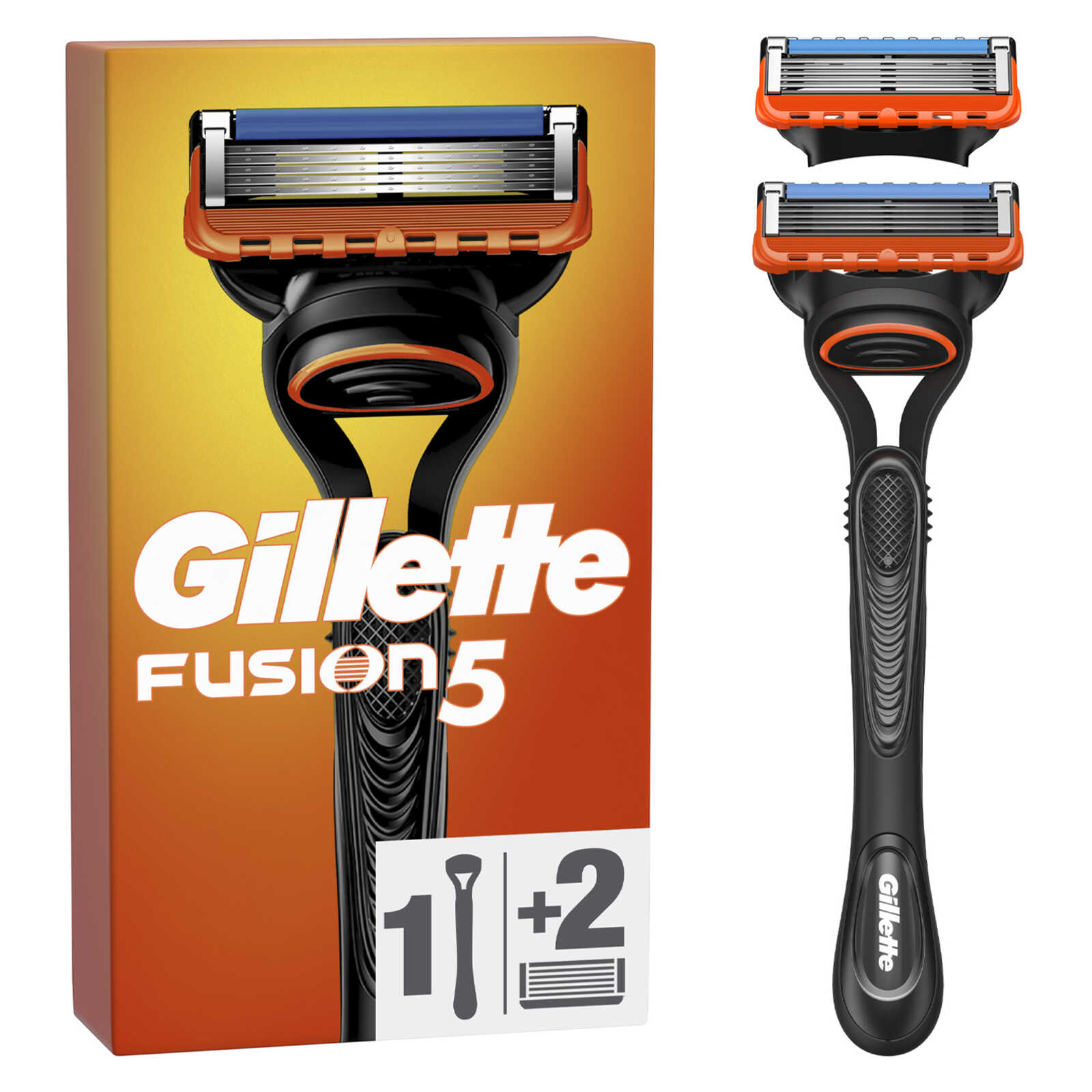 Gillette Fusion | Manual | Scheerapparaat | 2 Messen
