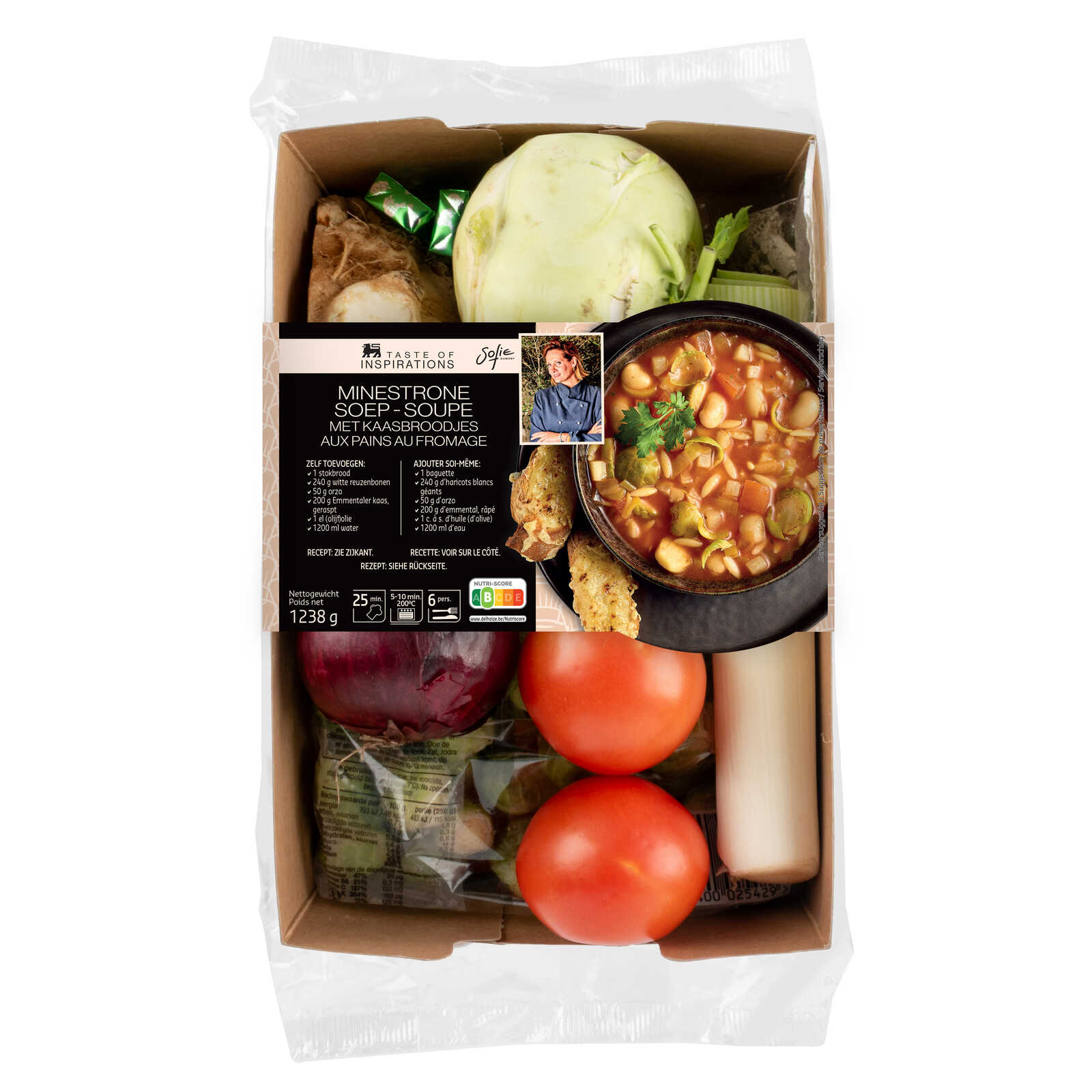 Delhaize Maaltijdbox | Minestronesoep