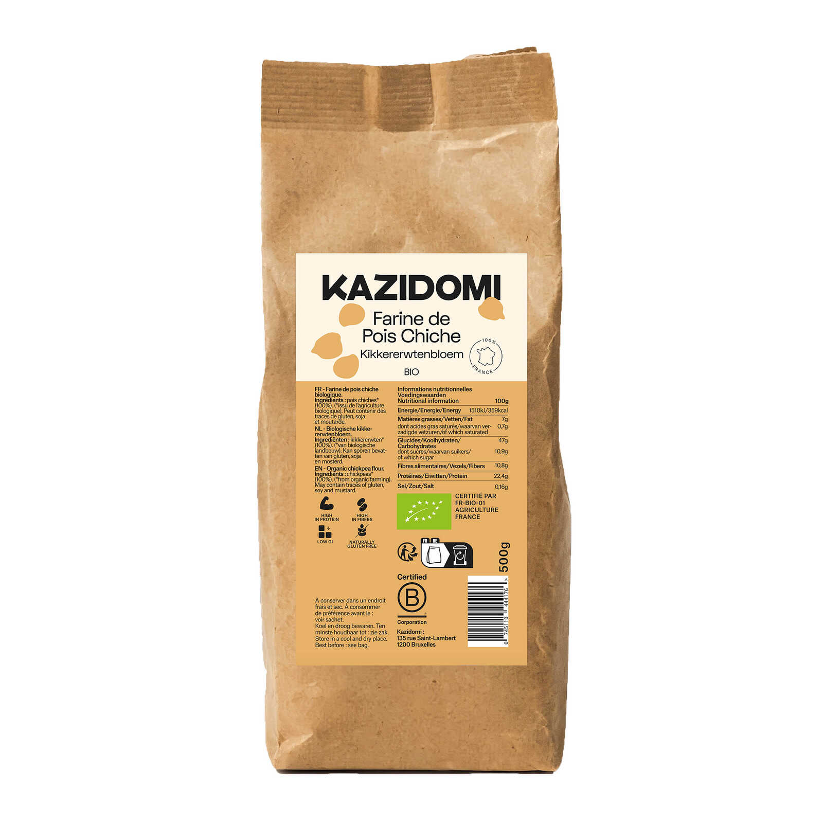 Kazidomi Bloem | Kikkererwten | Bio