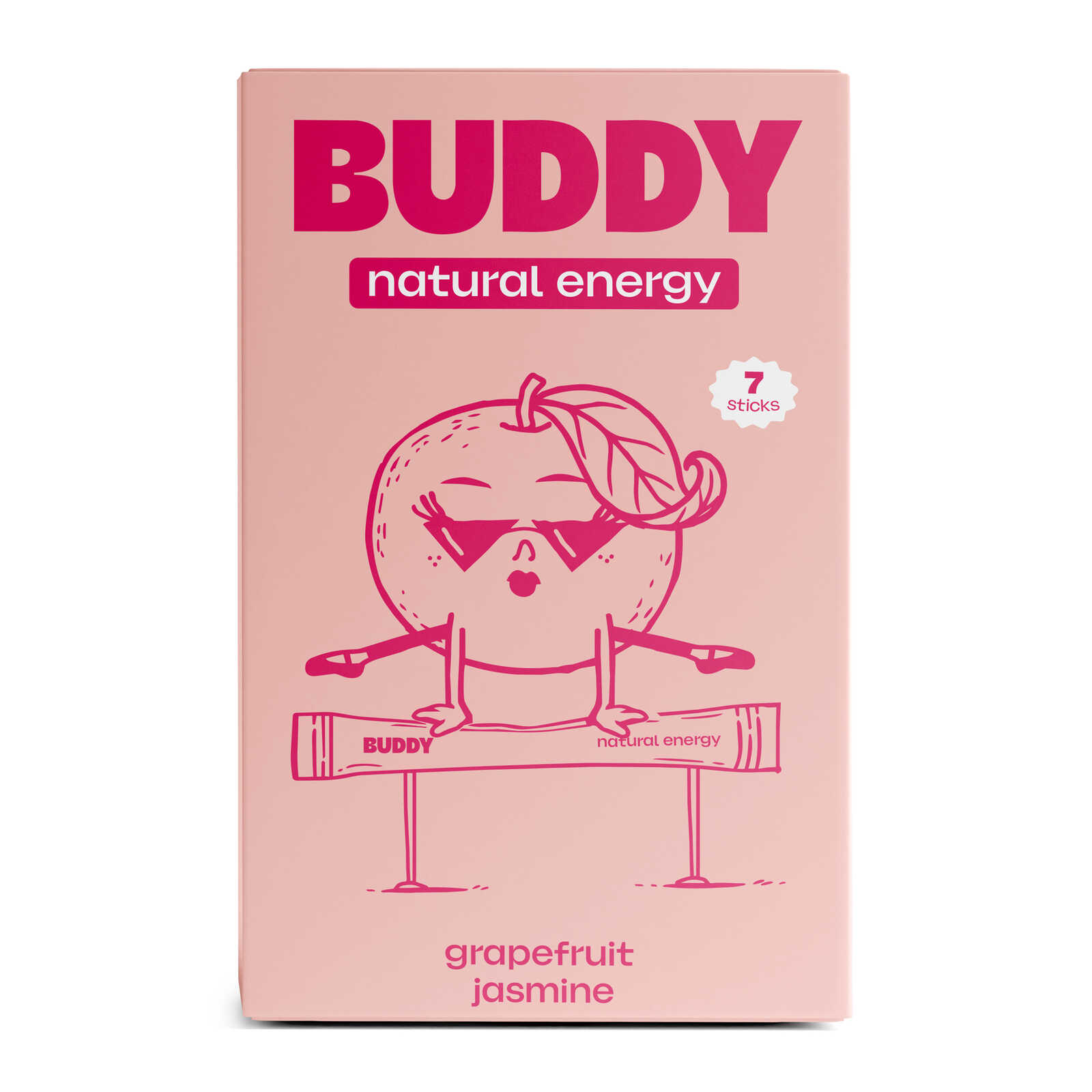 Buddy Natuurlijke energie | Sticks | Pompelmoes