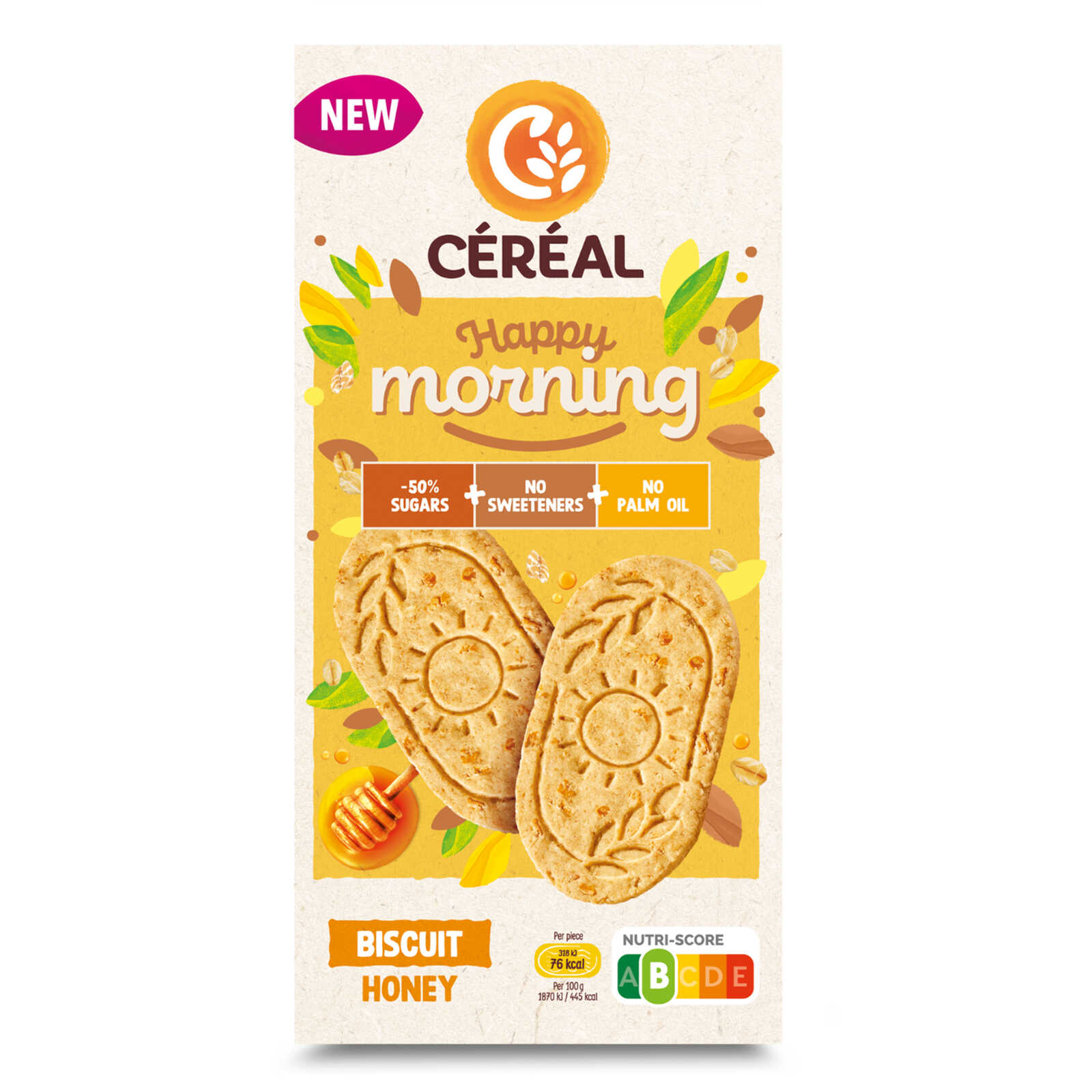 Céréal Ontbijtkoekjes | Honing