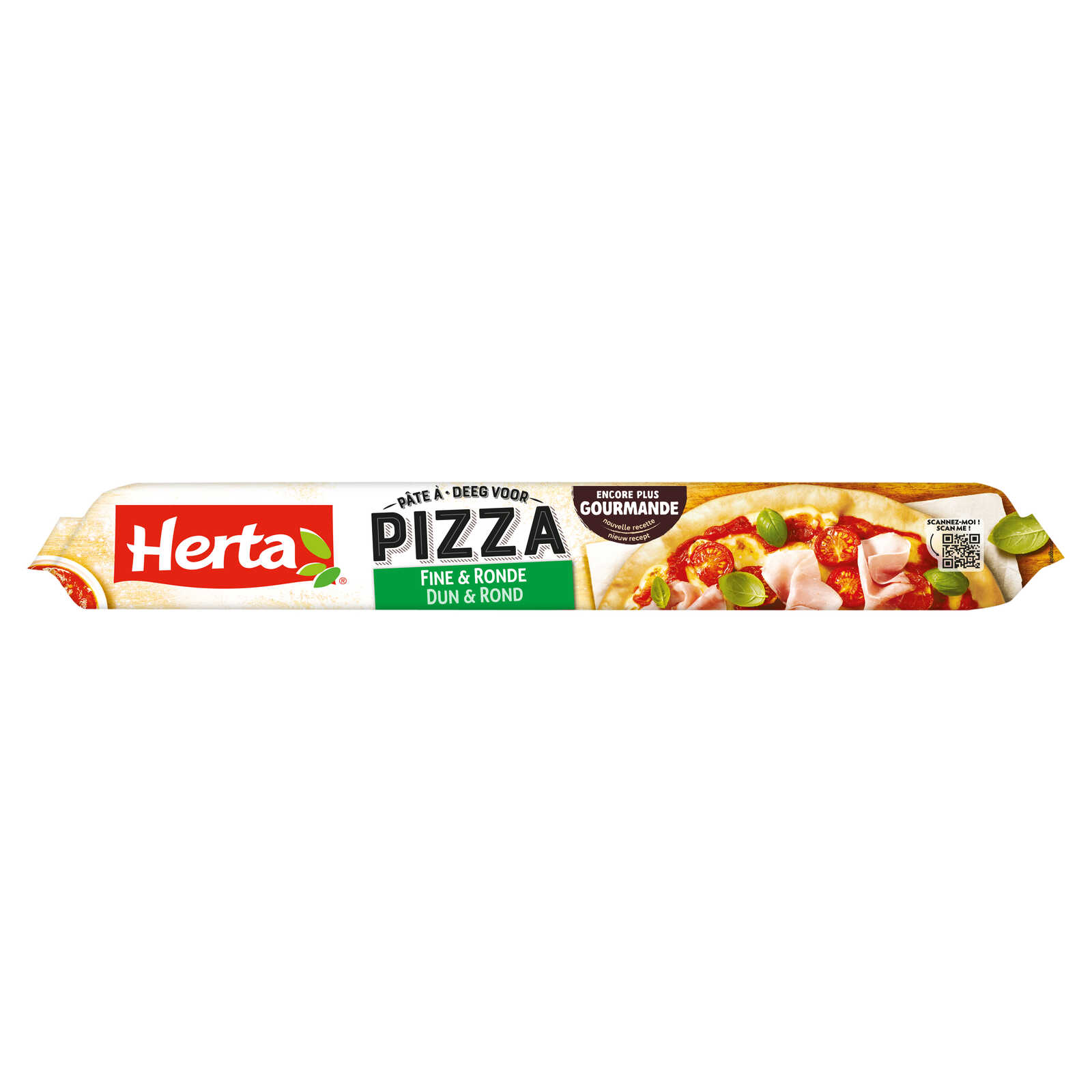 Herta Pizzadeeg | dun en rond