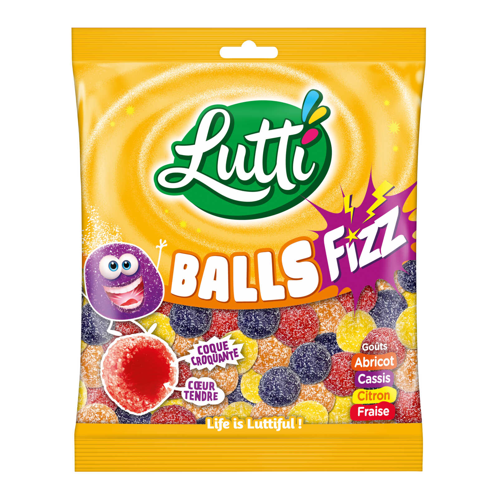 Lutti Snoepjes | Balls | Zuur