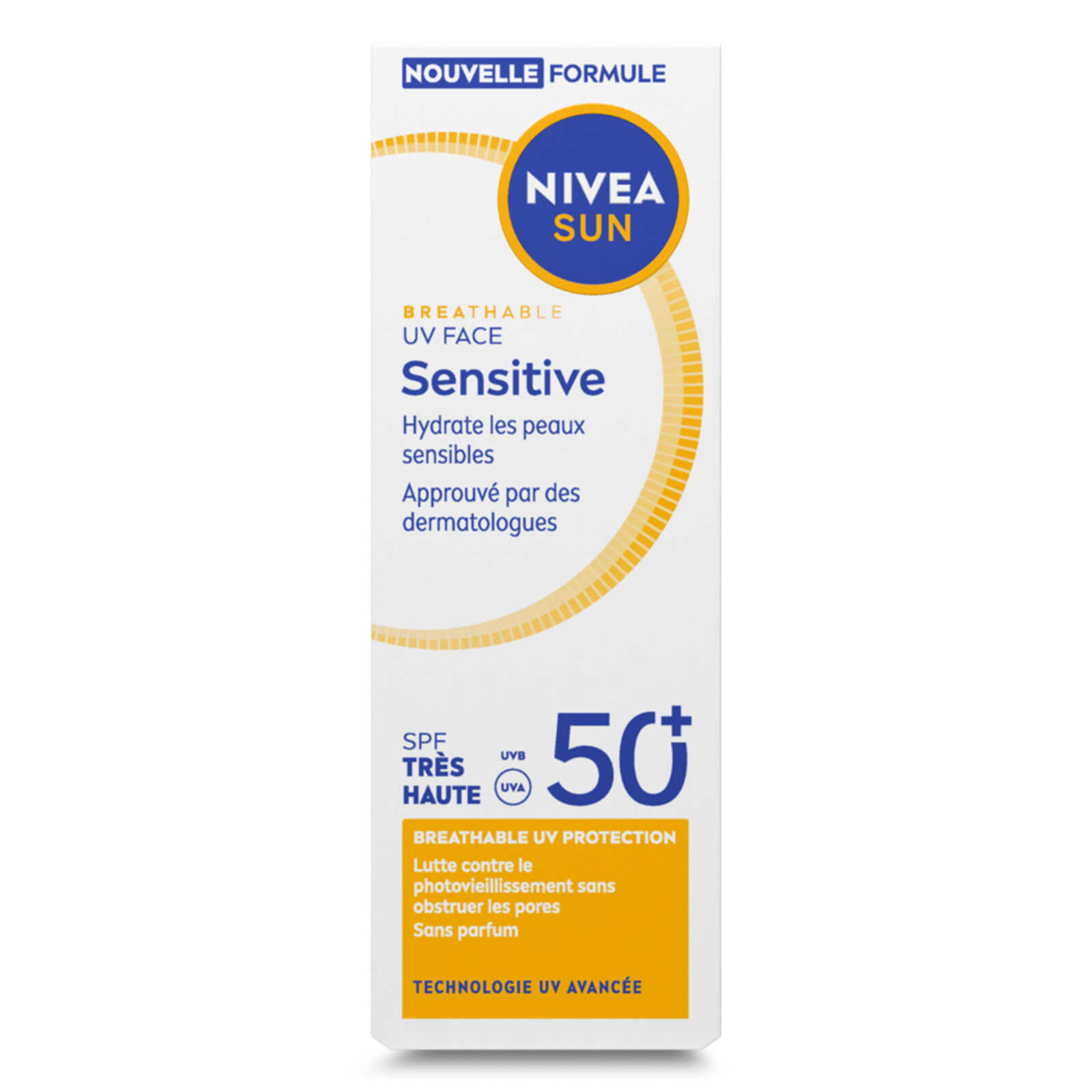 Nivea Sun Protect Face | Sensitive | SPF50+