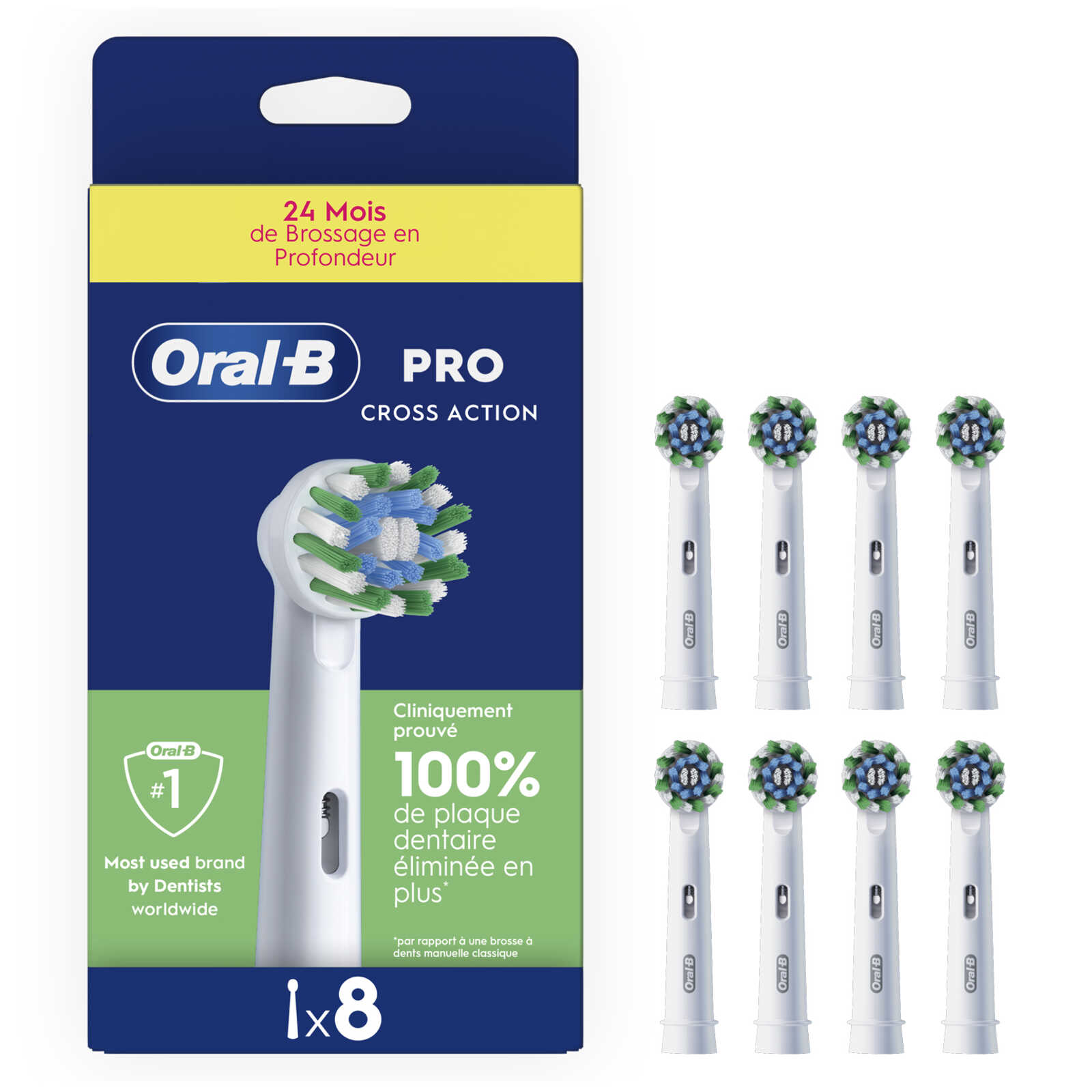 Oral-B 8 opzetborsteltjes