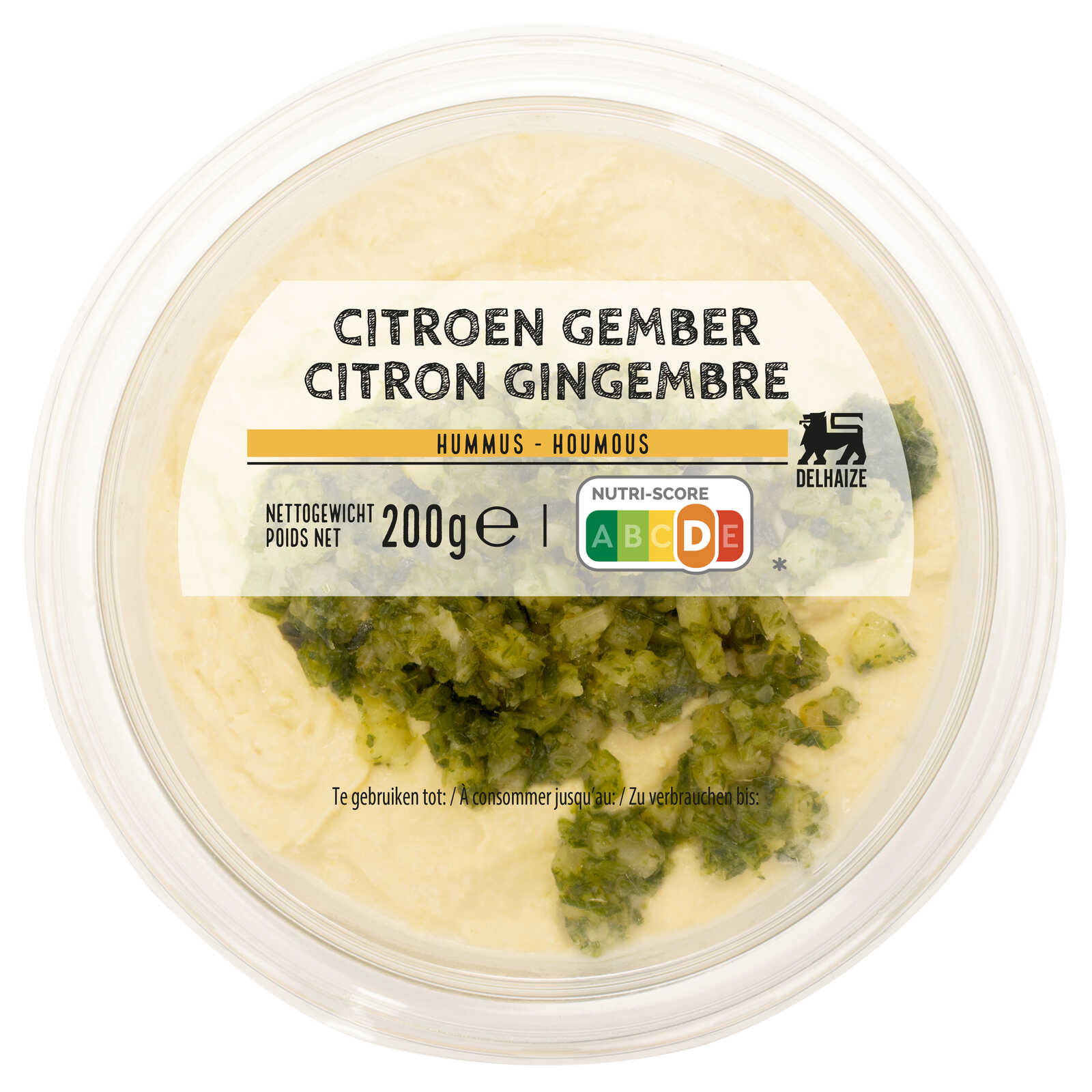 Delhaize Hummus | Citroen | Gember
