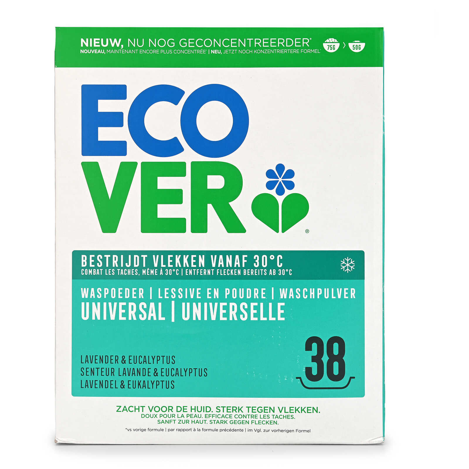 Ecover Waspoeder | Universal | 1,9L
