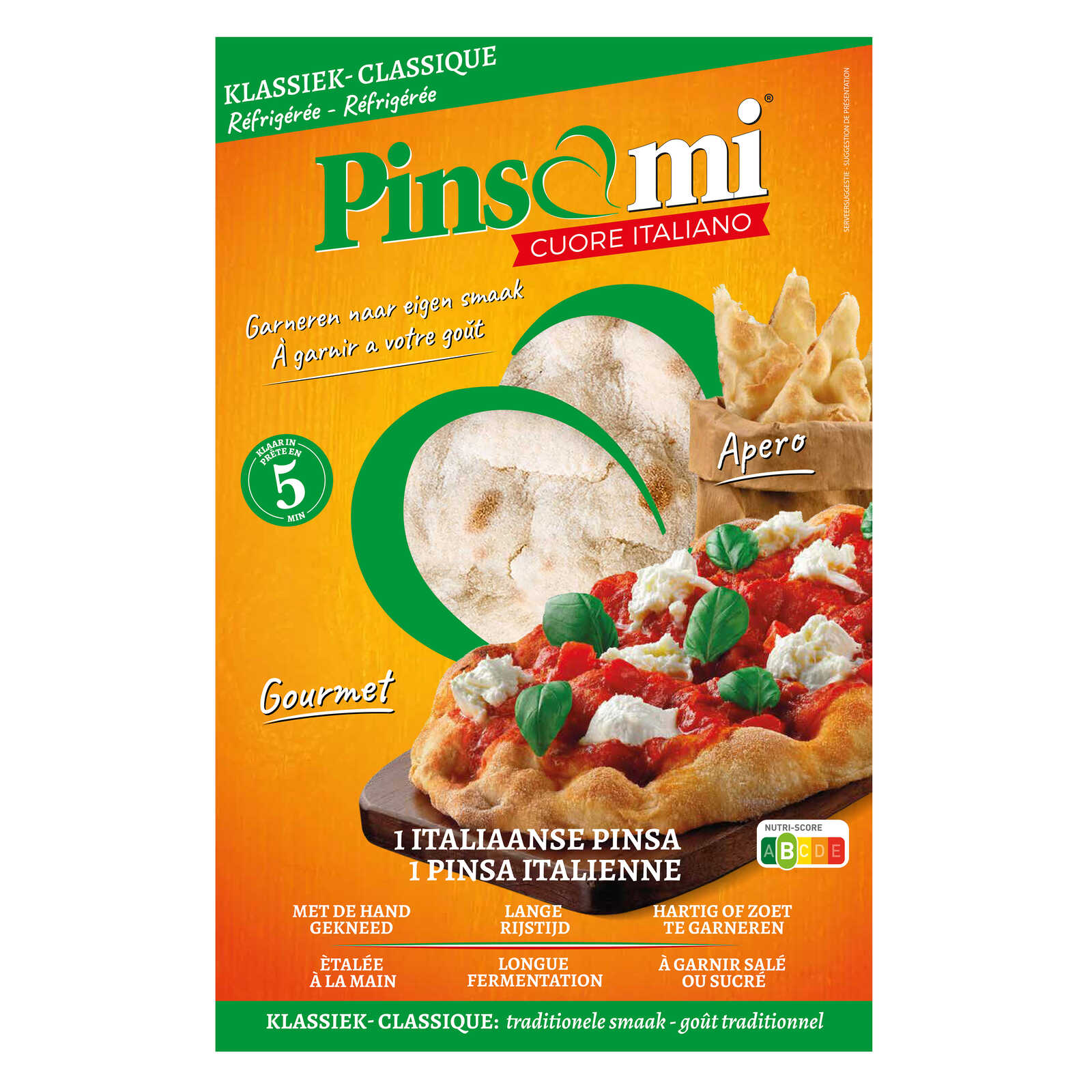 Pinsa chef Pinsami Pinsa classica