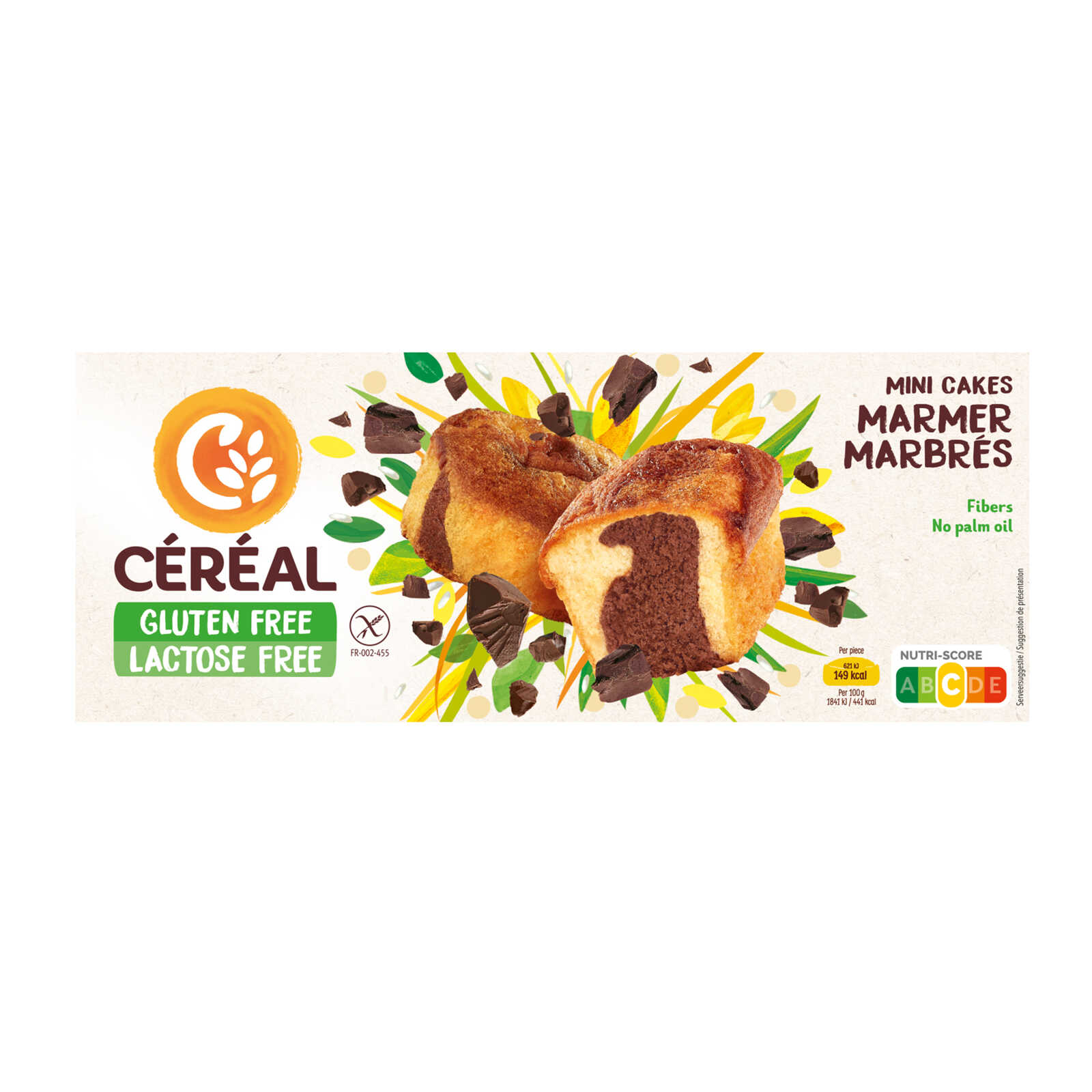 Céréal Cakes | Mini | Marmer