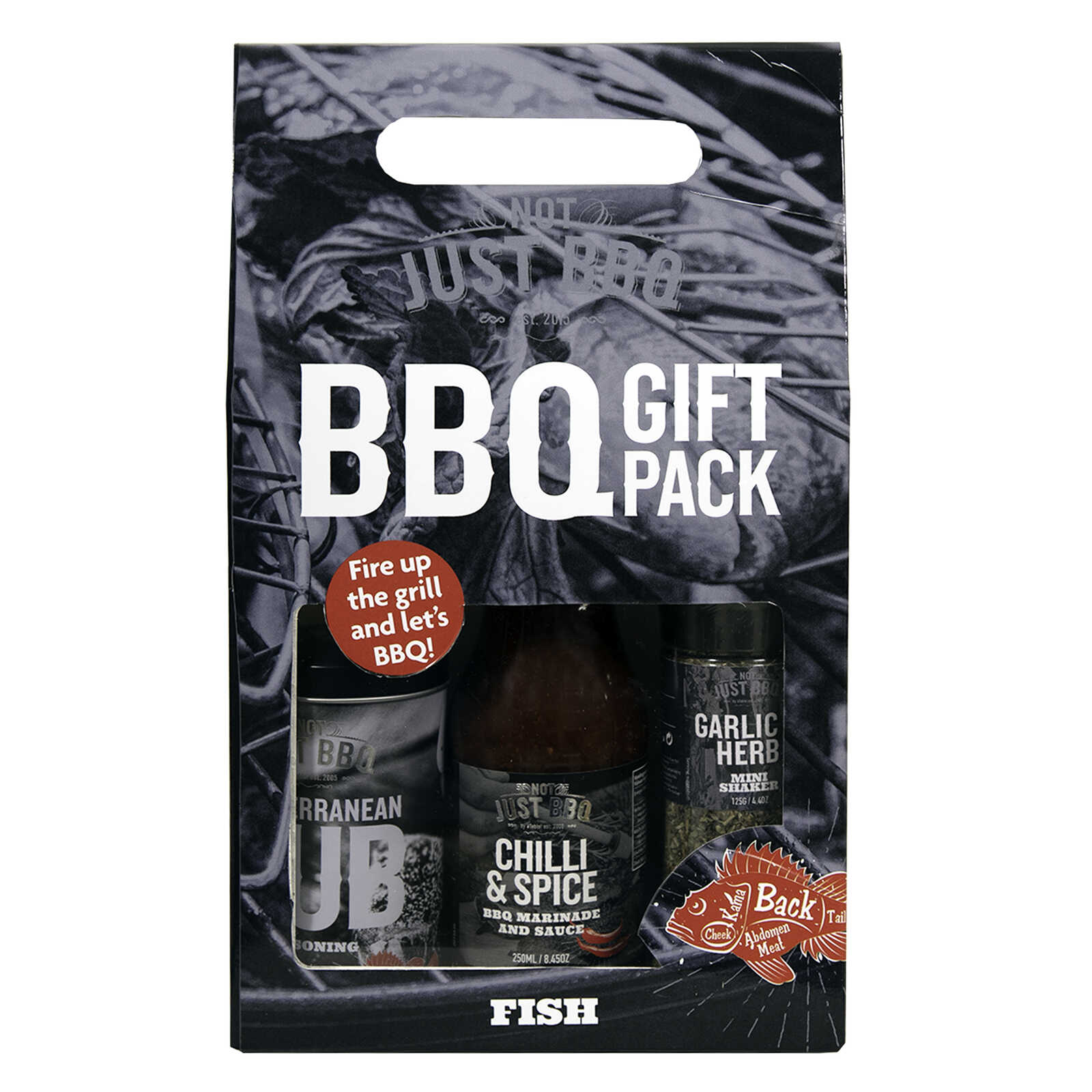 Not just bbq Gift pack fish