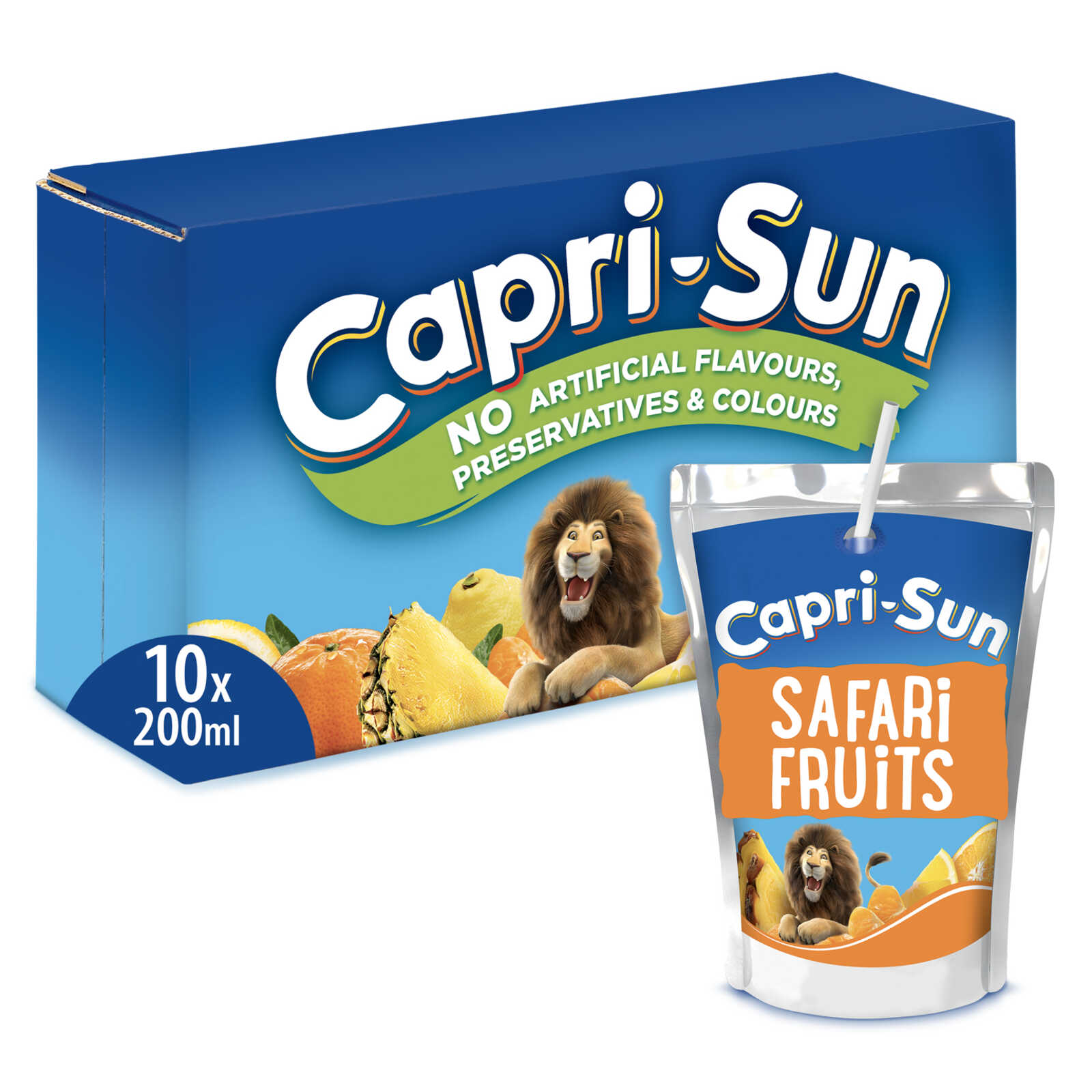 Capri-Sun Limonade | Safari fruits | Pouch