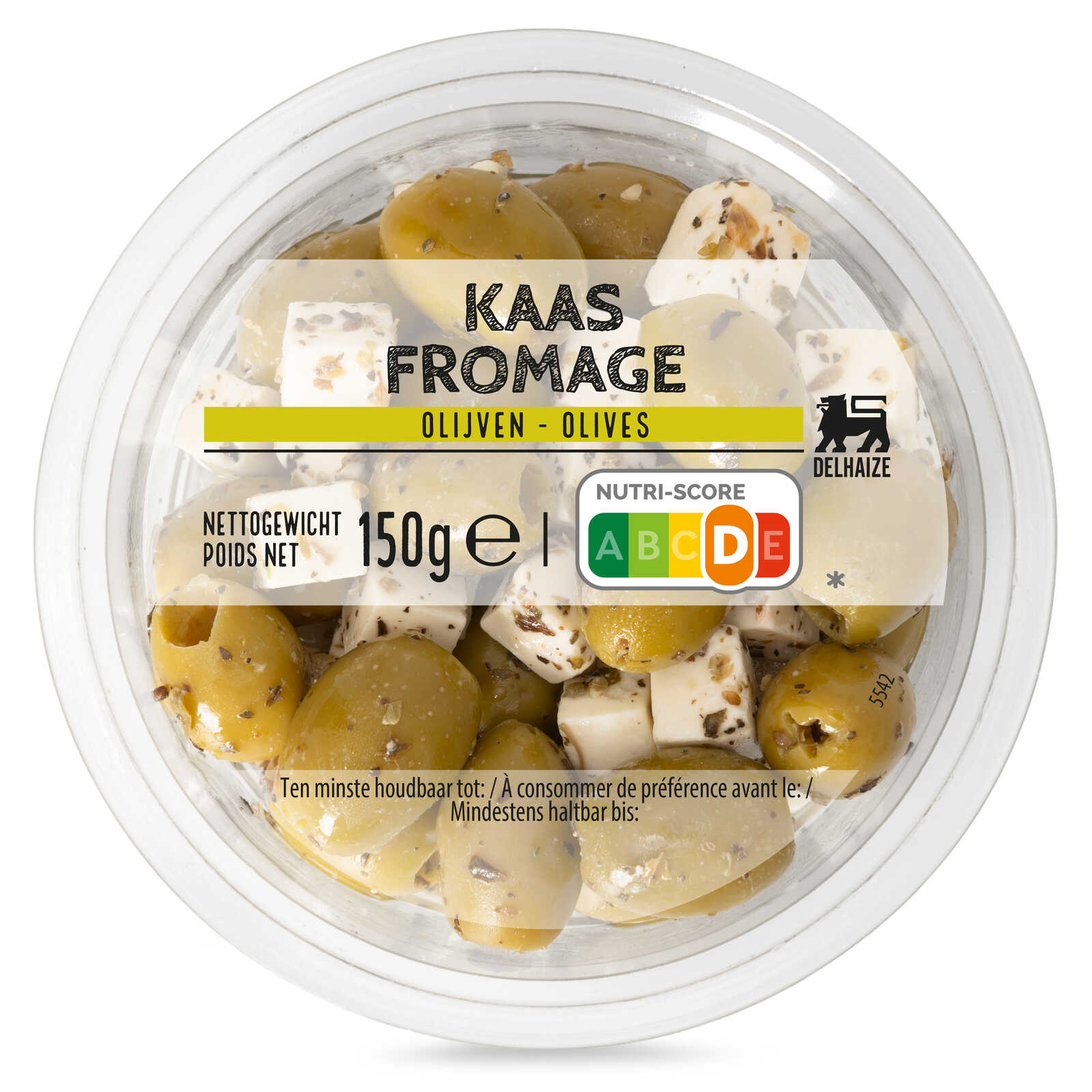 Delhaize Olijven met kaas