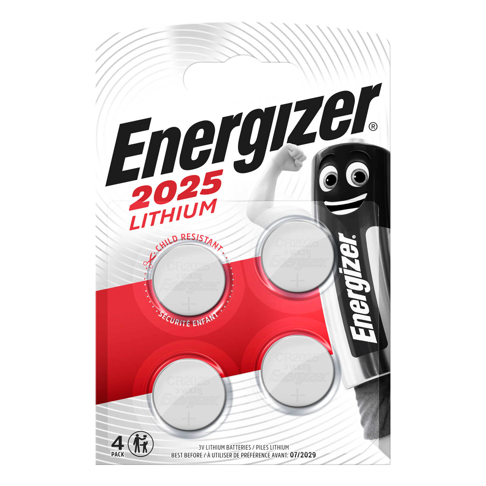 Energizer Enr cr2025 Lithium - bp4