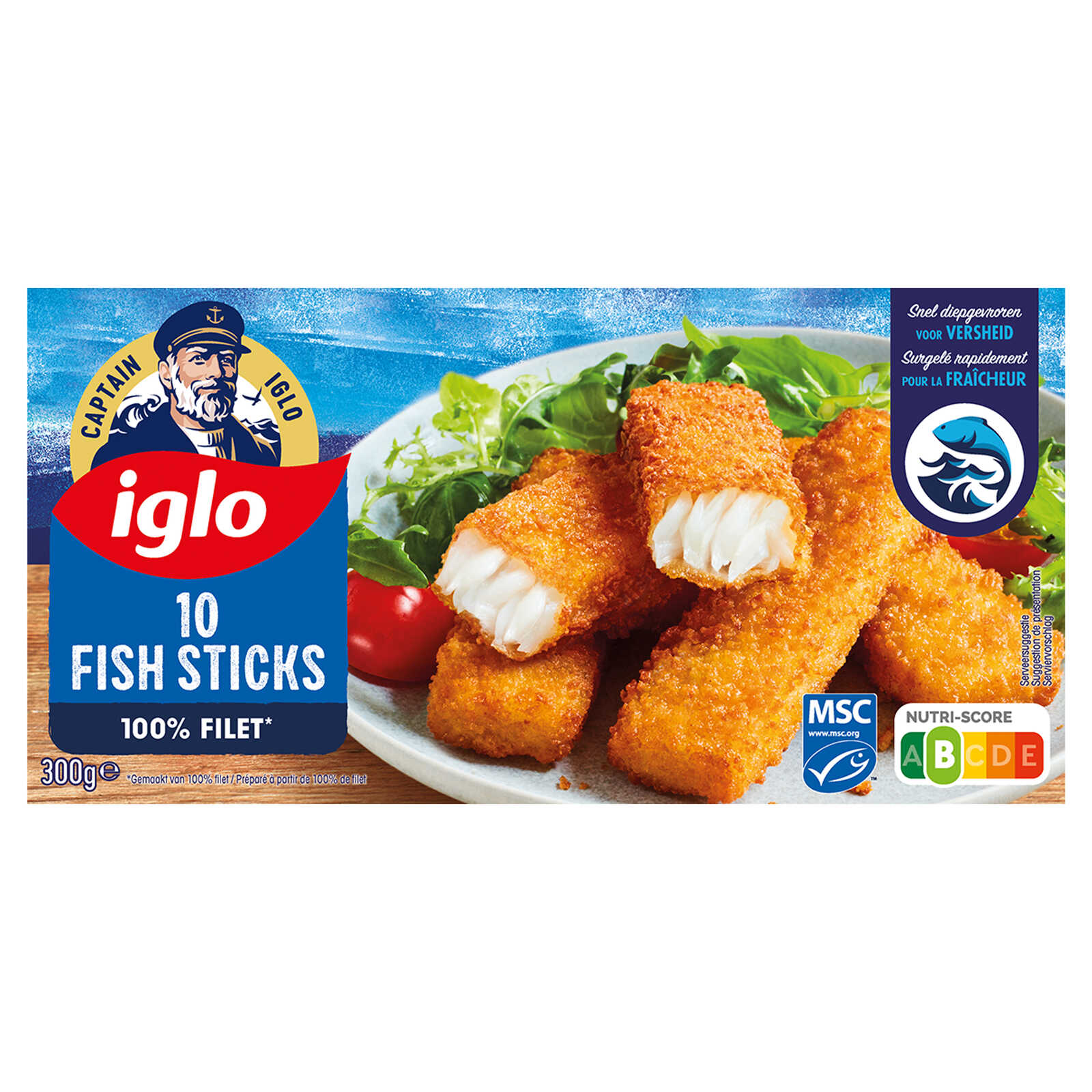 Iglo Fish Sticks | 10 stuks