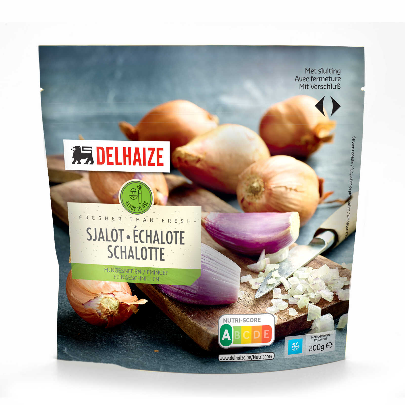 Delhaize Fijngesneden sjalot