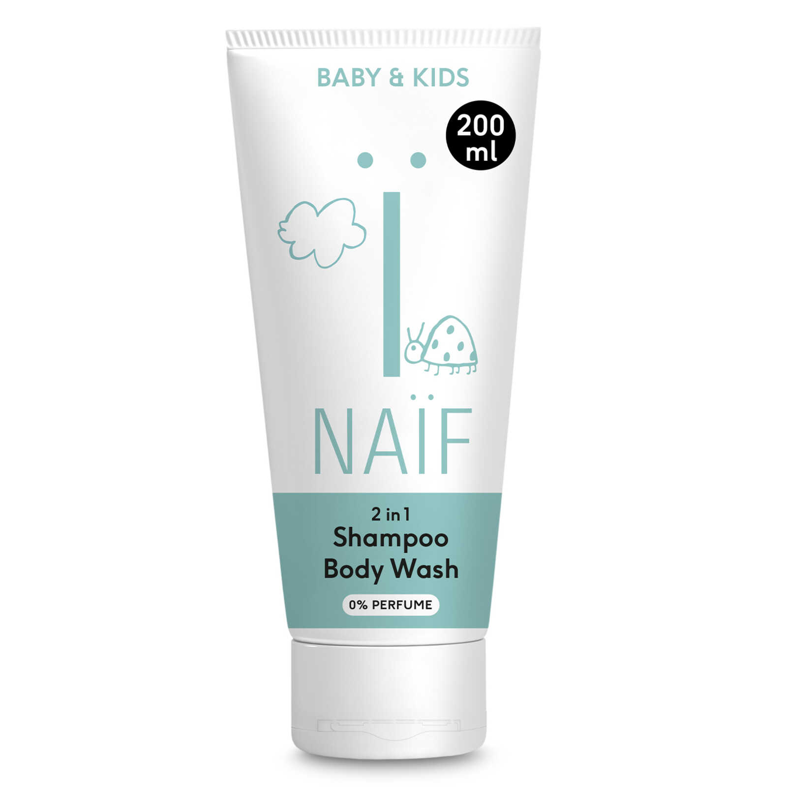Naïf Shampoo en Body Wash | 2 in 1 | 0% parfum