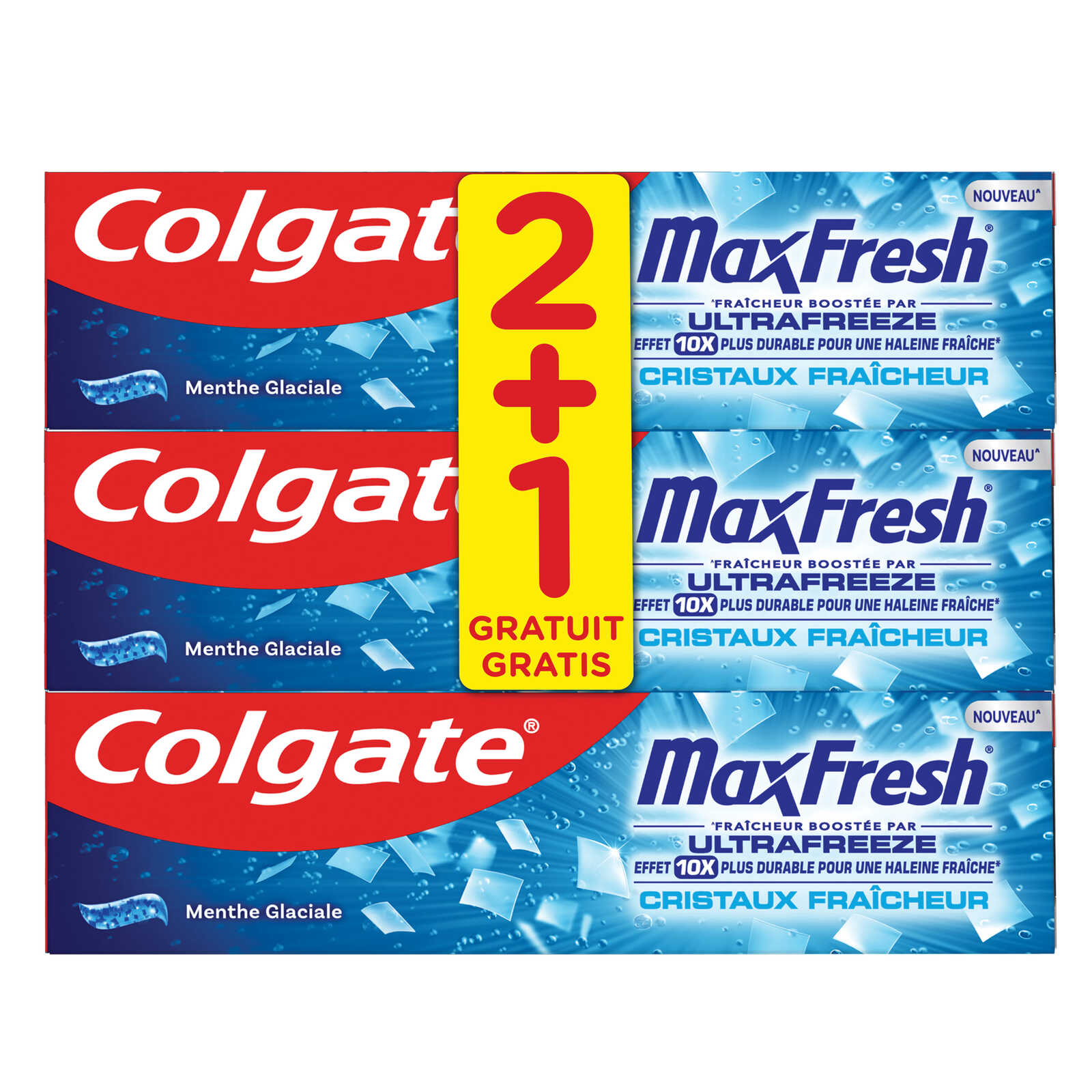 Colgate Tandpasta | Verfrissende Kristal | 2+1