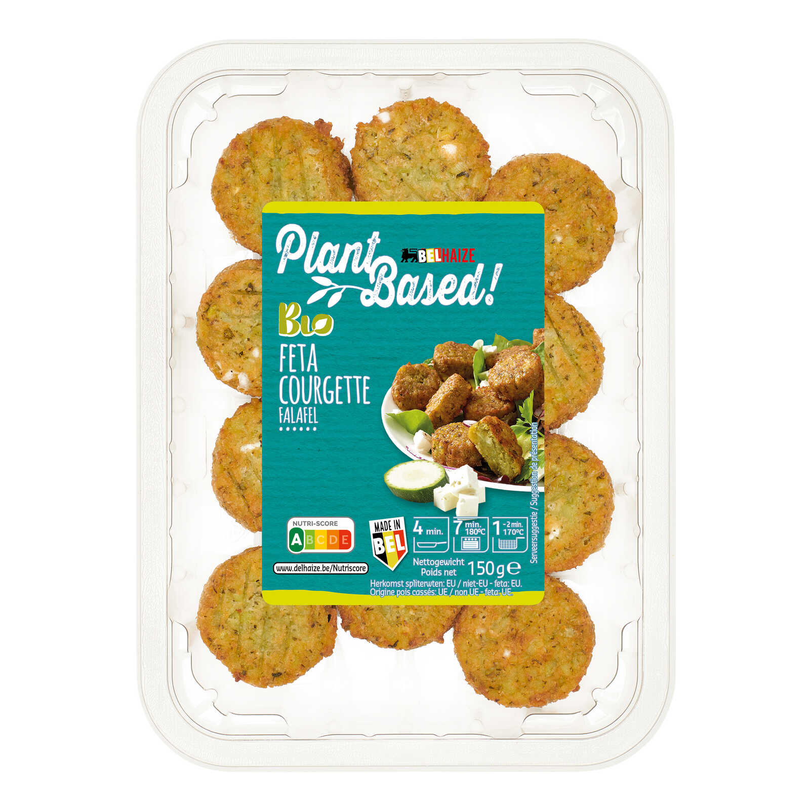 Delhaize Falafel | Feta | Courgette | Veggie | Bio