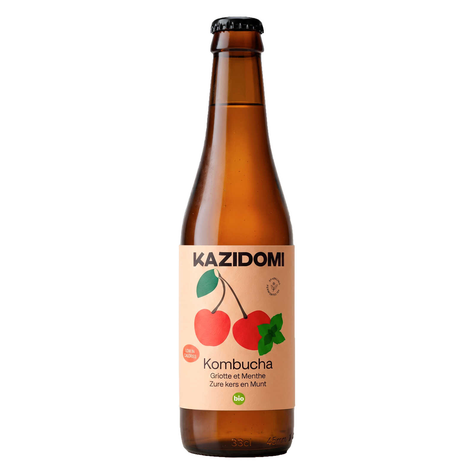 Kazidomi Kombucha | Kers | Bio