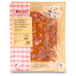 Kop tomatensaus sneetjes