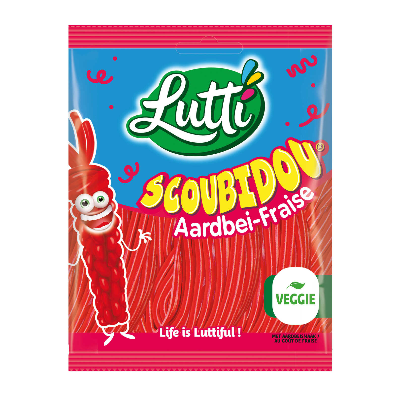Lutti Snoepjes | Veters | Aardbei