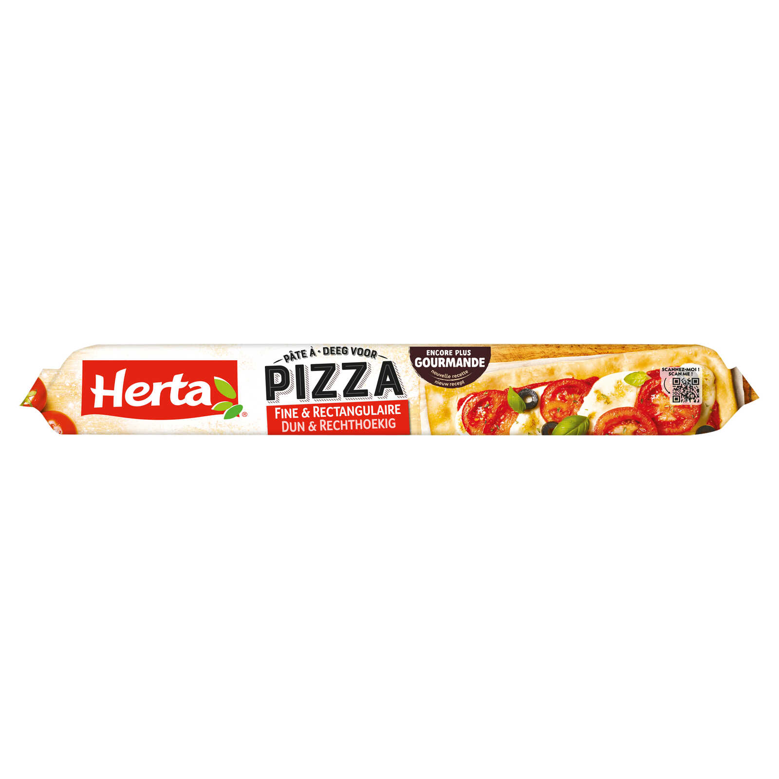 Herta Pizzadeeg | Dun en rechthoekig