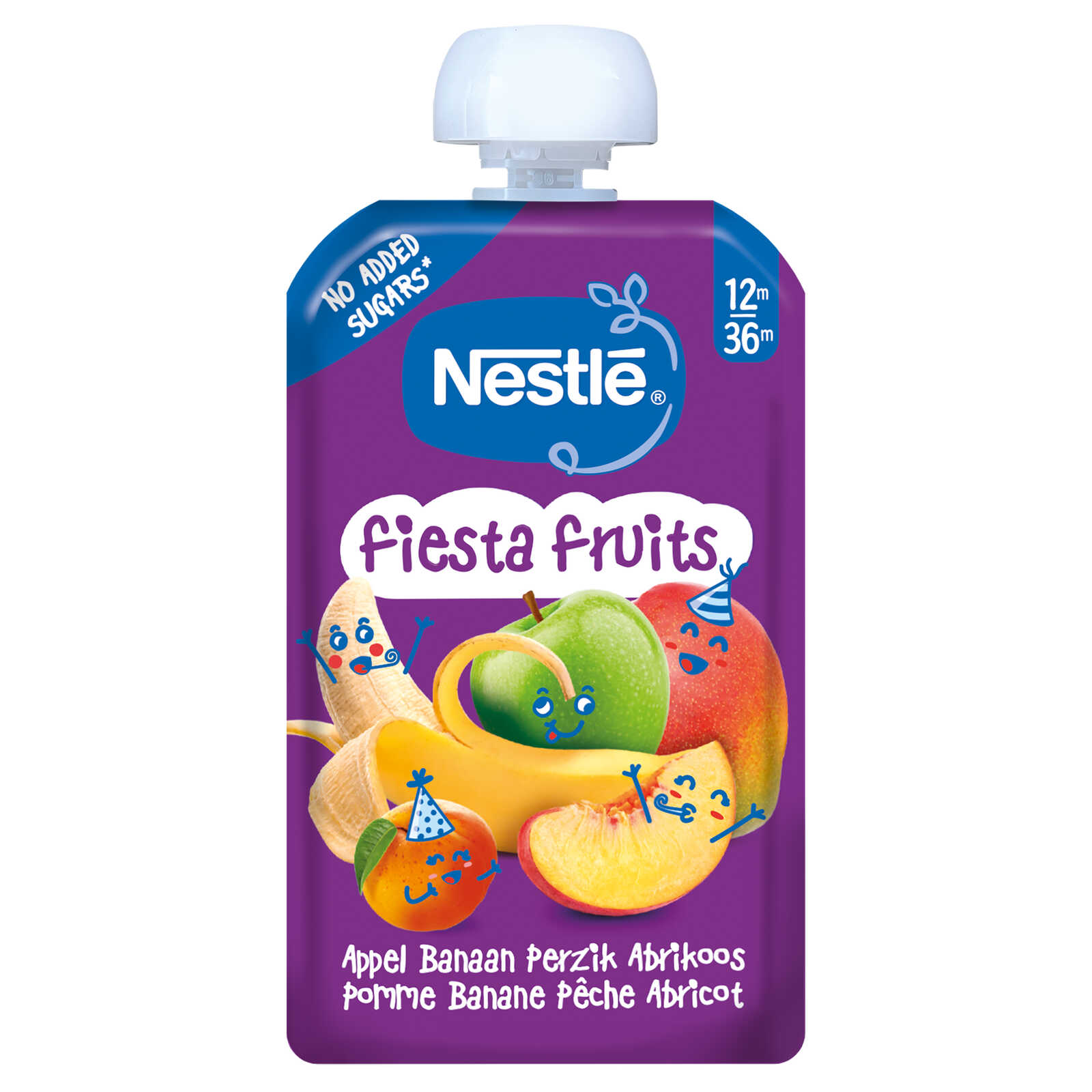 Nestlé Knijpzakje | Appel Banaan Perzik | 12M
