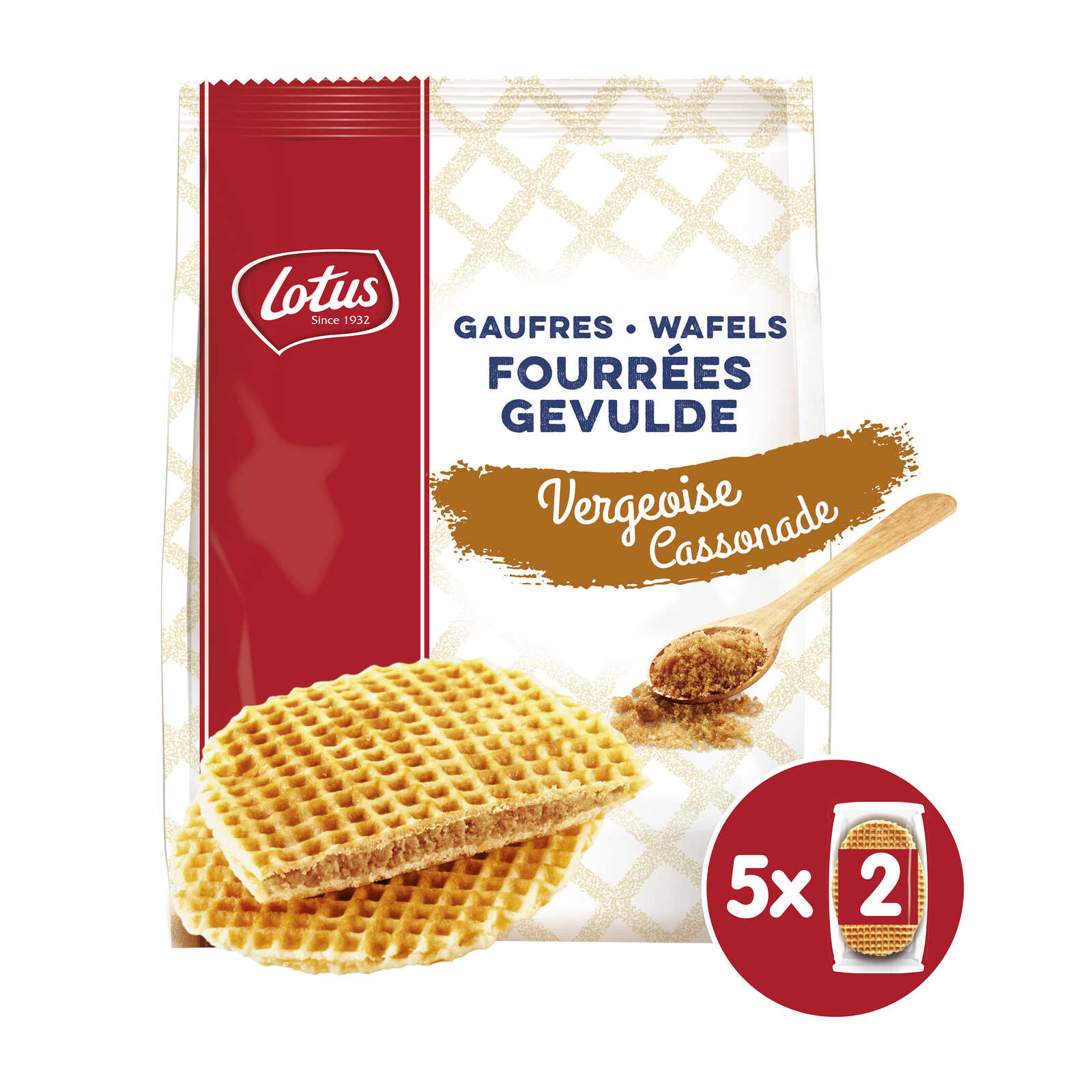 Lotus Gevulde wafels | Cassonade