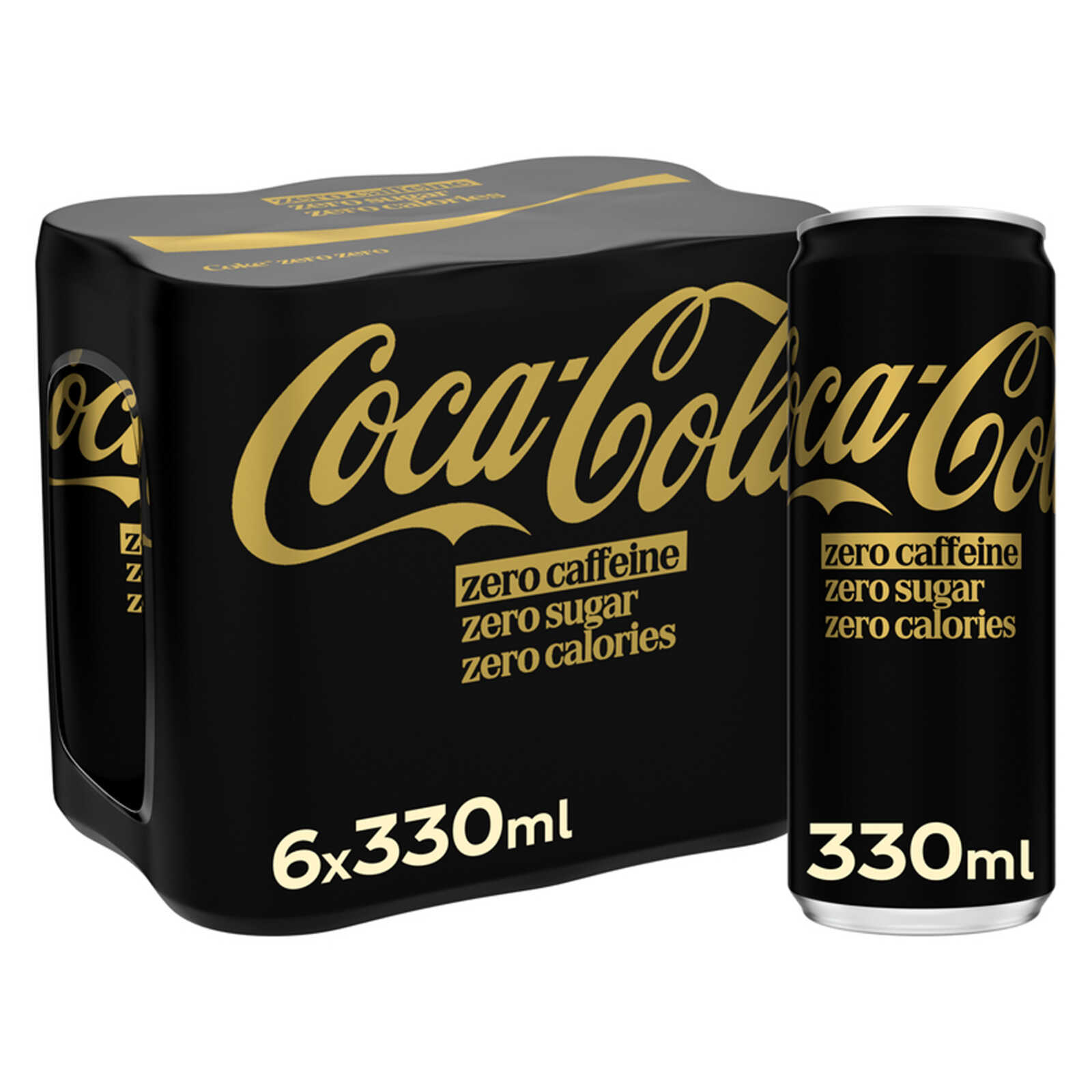 Coca-Cola Zero Sugar en zonder cafeïne | Blik