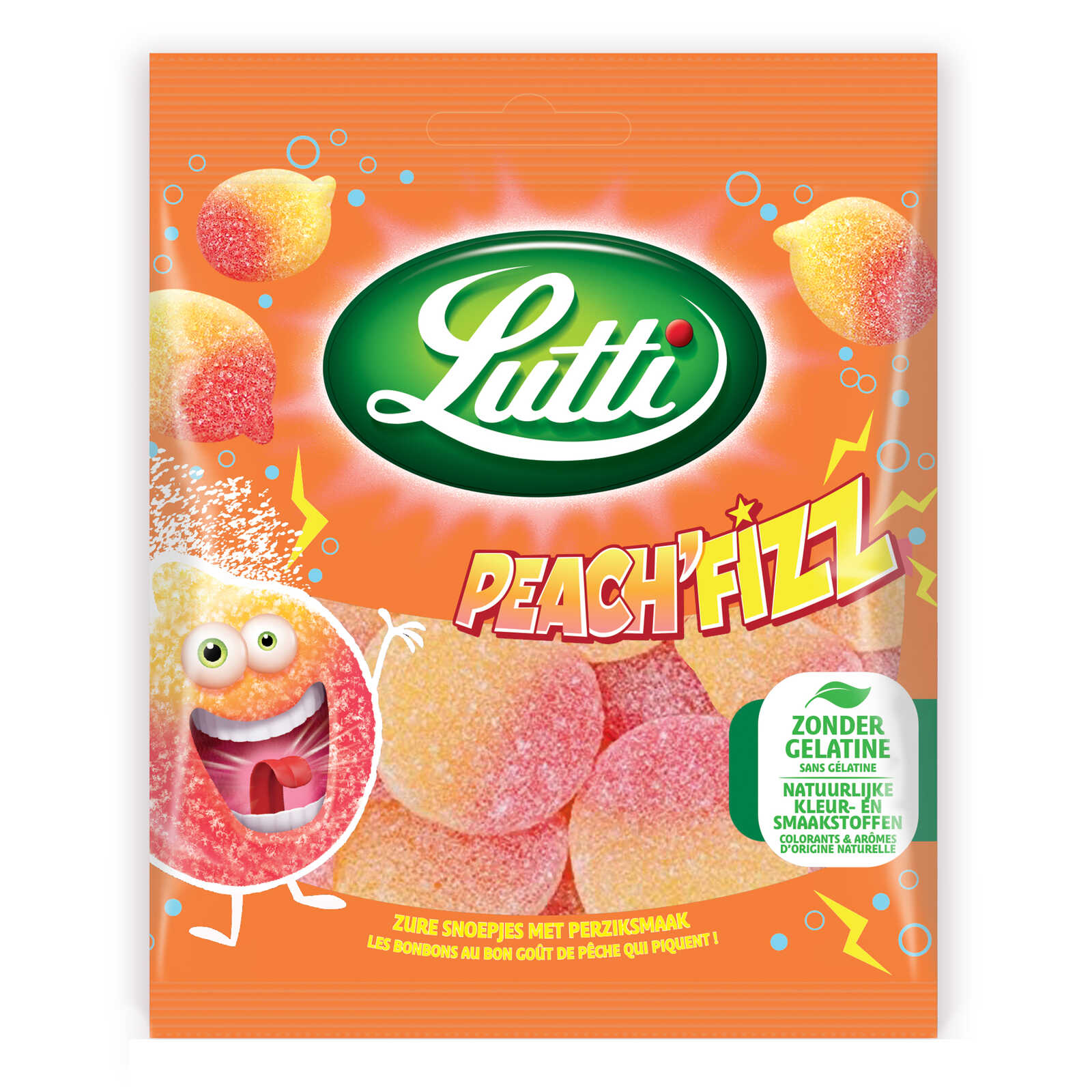 Lutti Snoepjes | Peach Fizz
