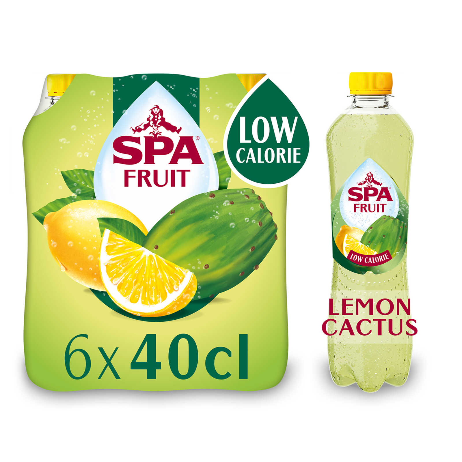 Spa Fruitlimonade | Bruisend | Citroen Cactus