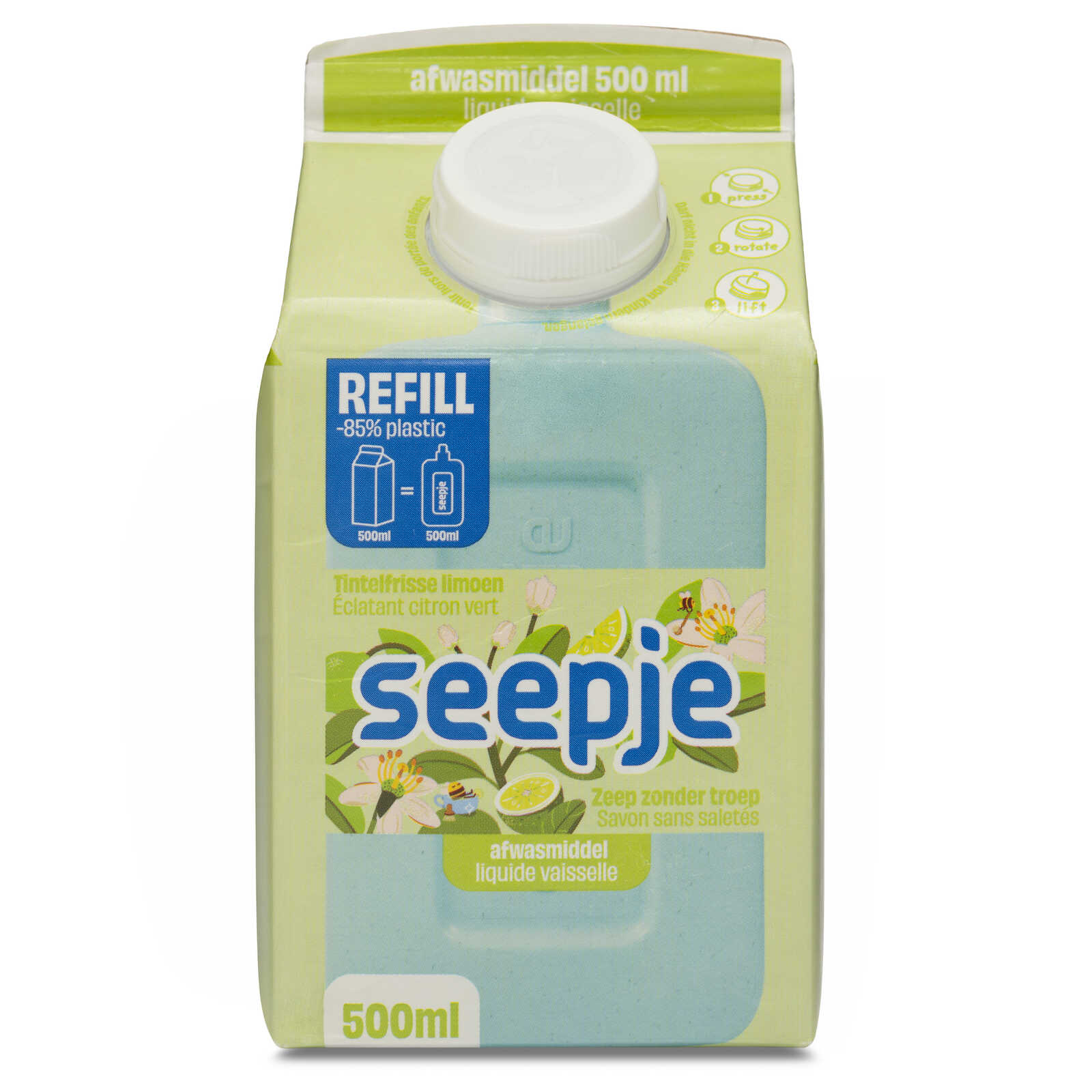 Seepje Afwasmiddel | Navulling | Limoen | Eco