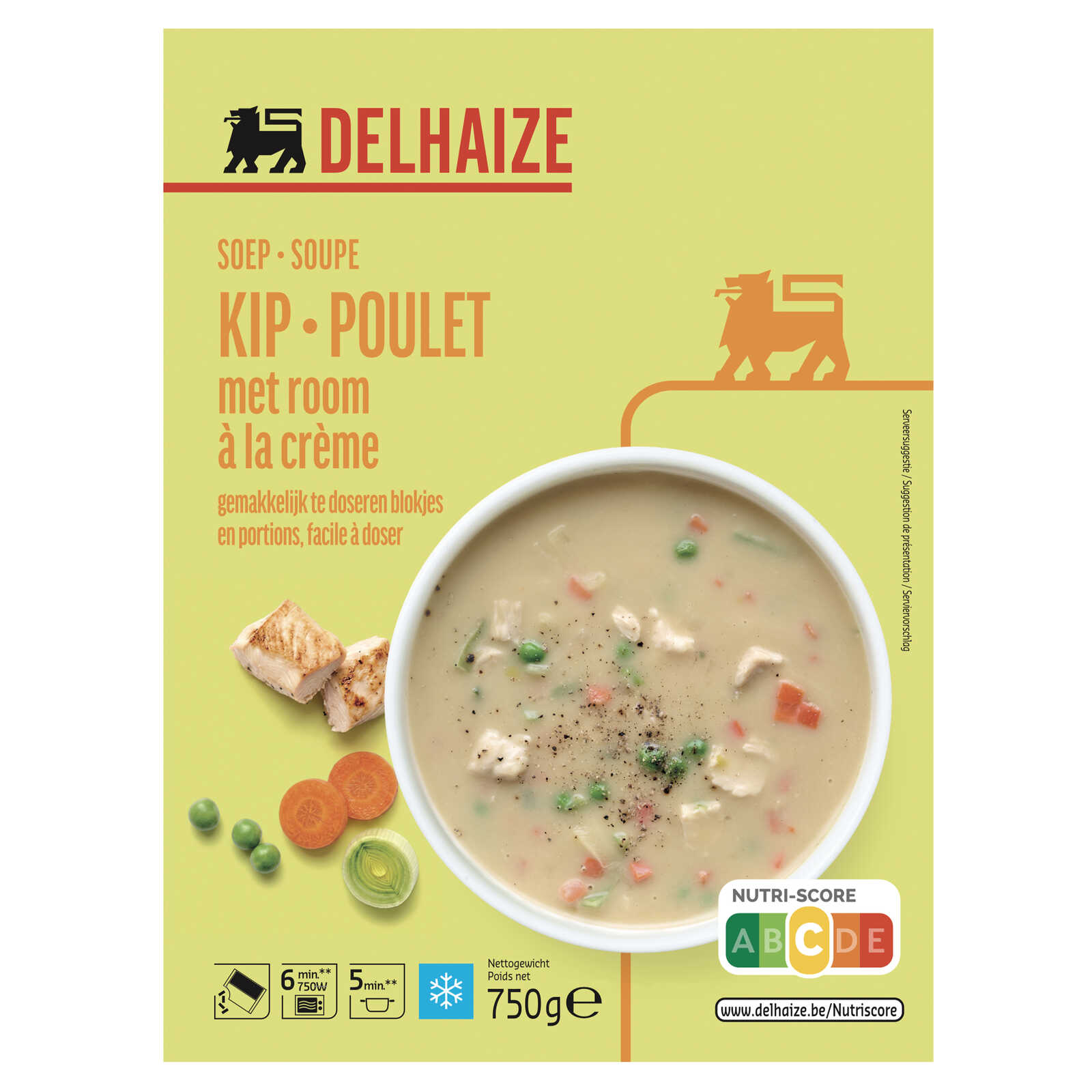 Delhaize Roomsoep | Kip