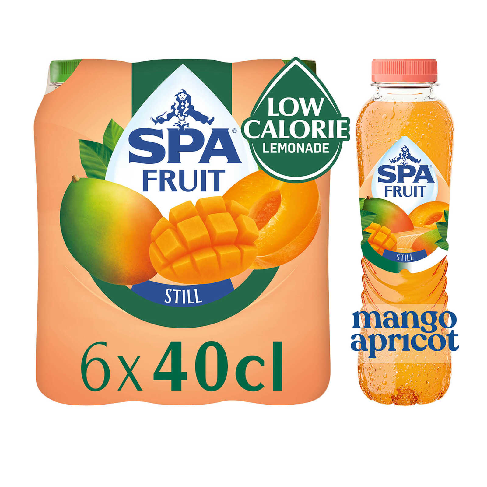 Spa Fruitlimonade | Plat | Mango Abrikoos