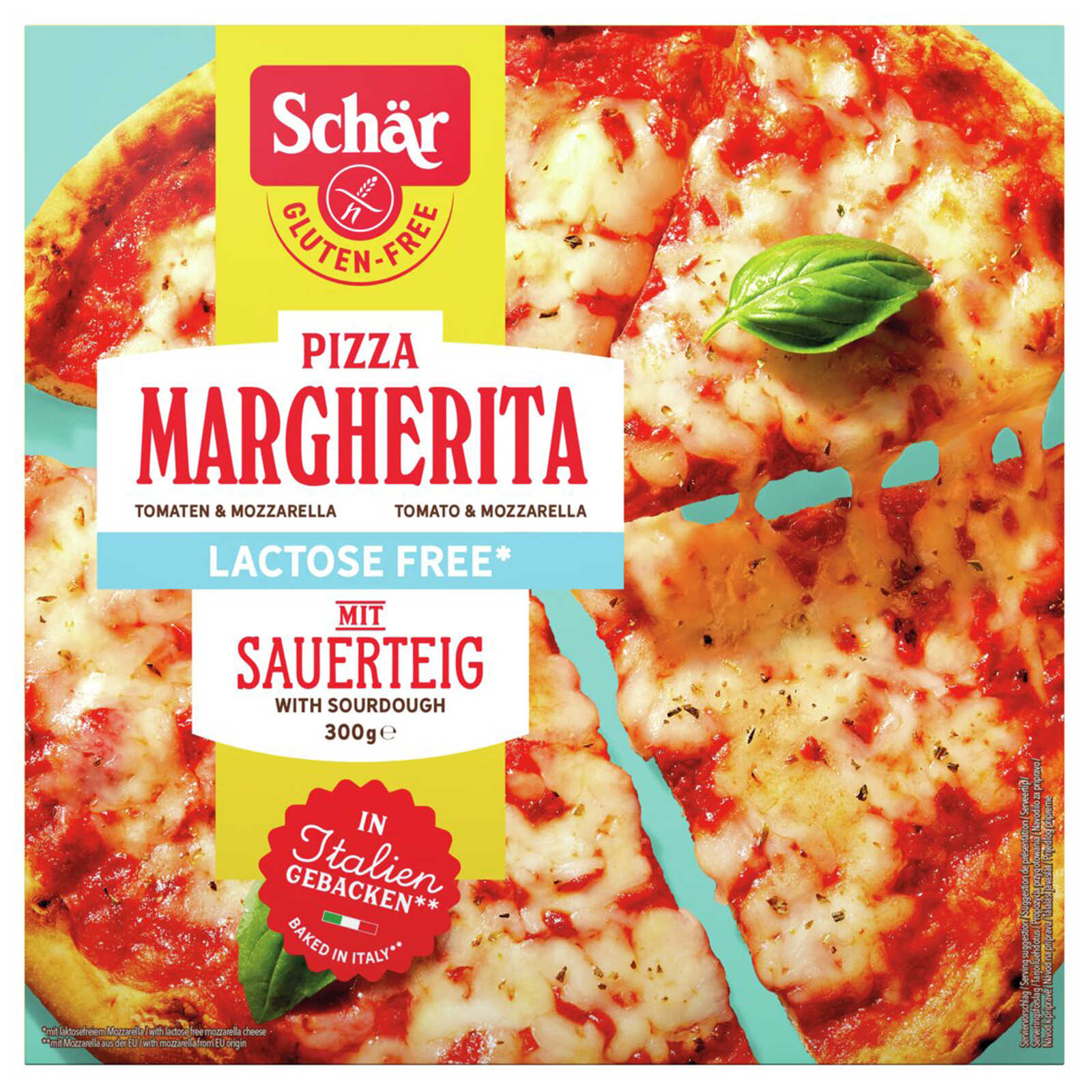 Schär Pizza Margherita gluten- en lactose vrij