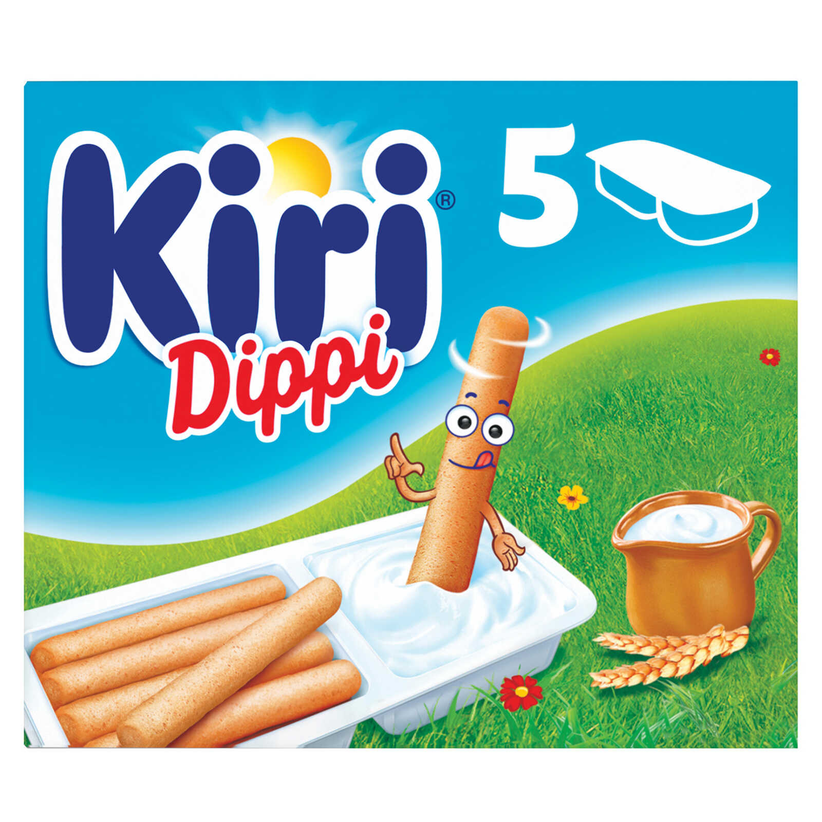 Kiri Snacking Kaas | Dippi Natuur | 5 porties
